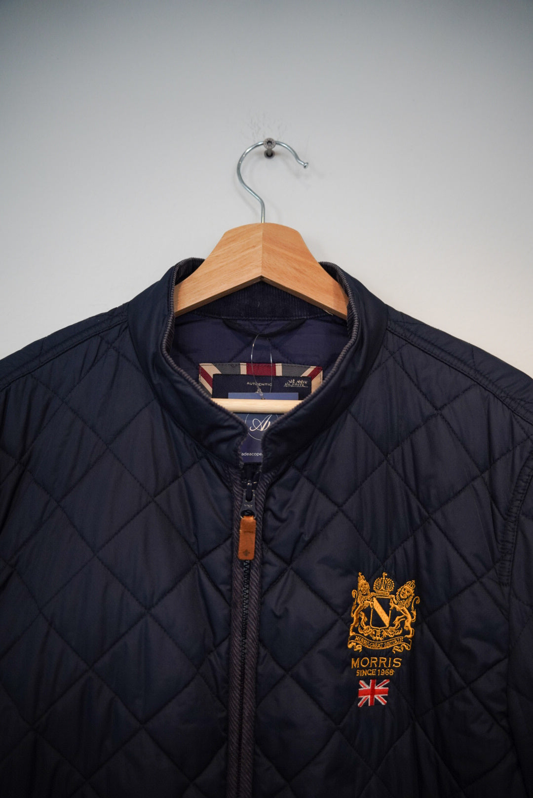 Morris Navy Poly Jacket