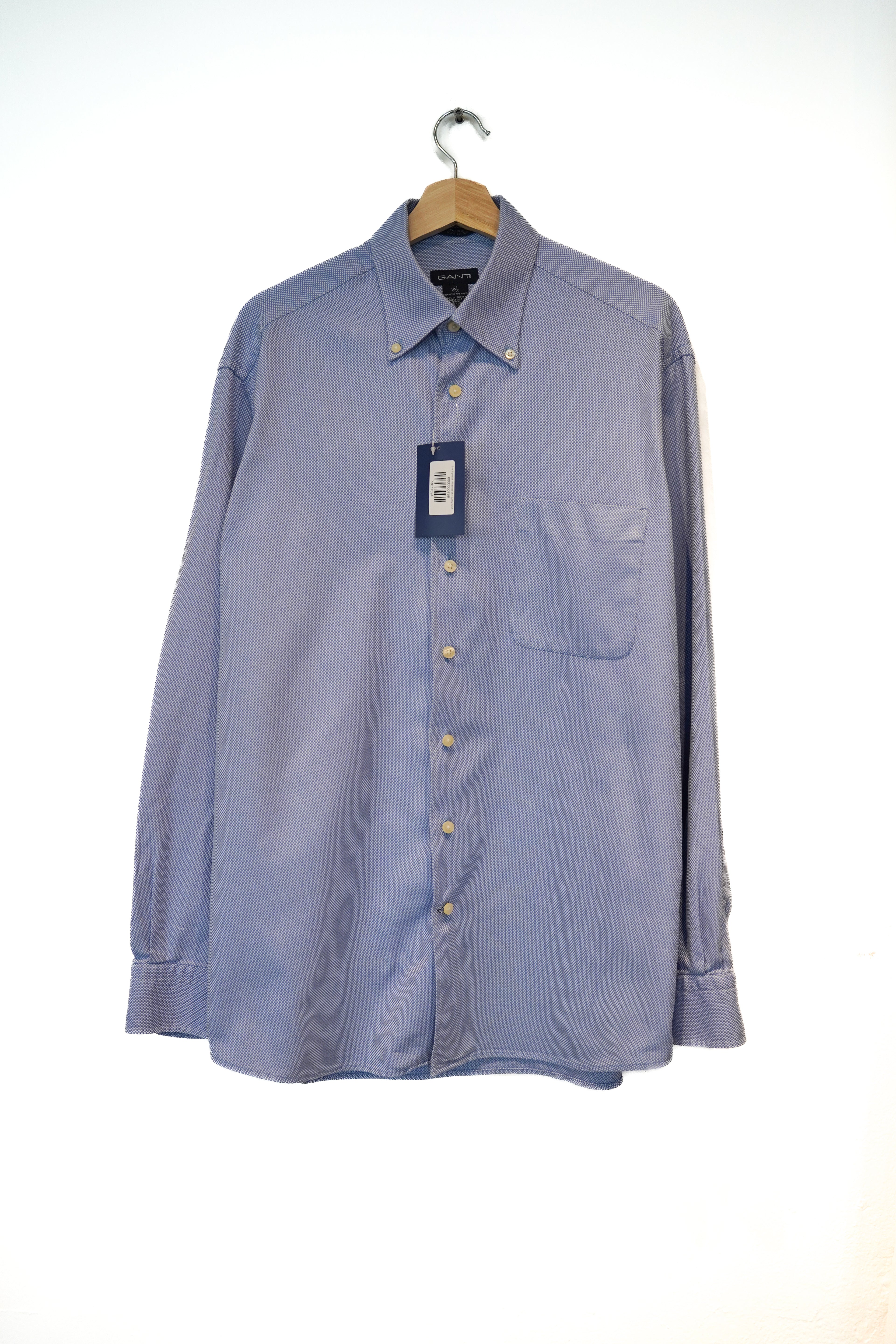 Gant Lightblue The Dress Shirt Cotton Shirt