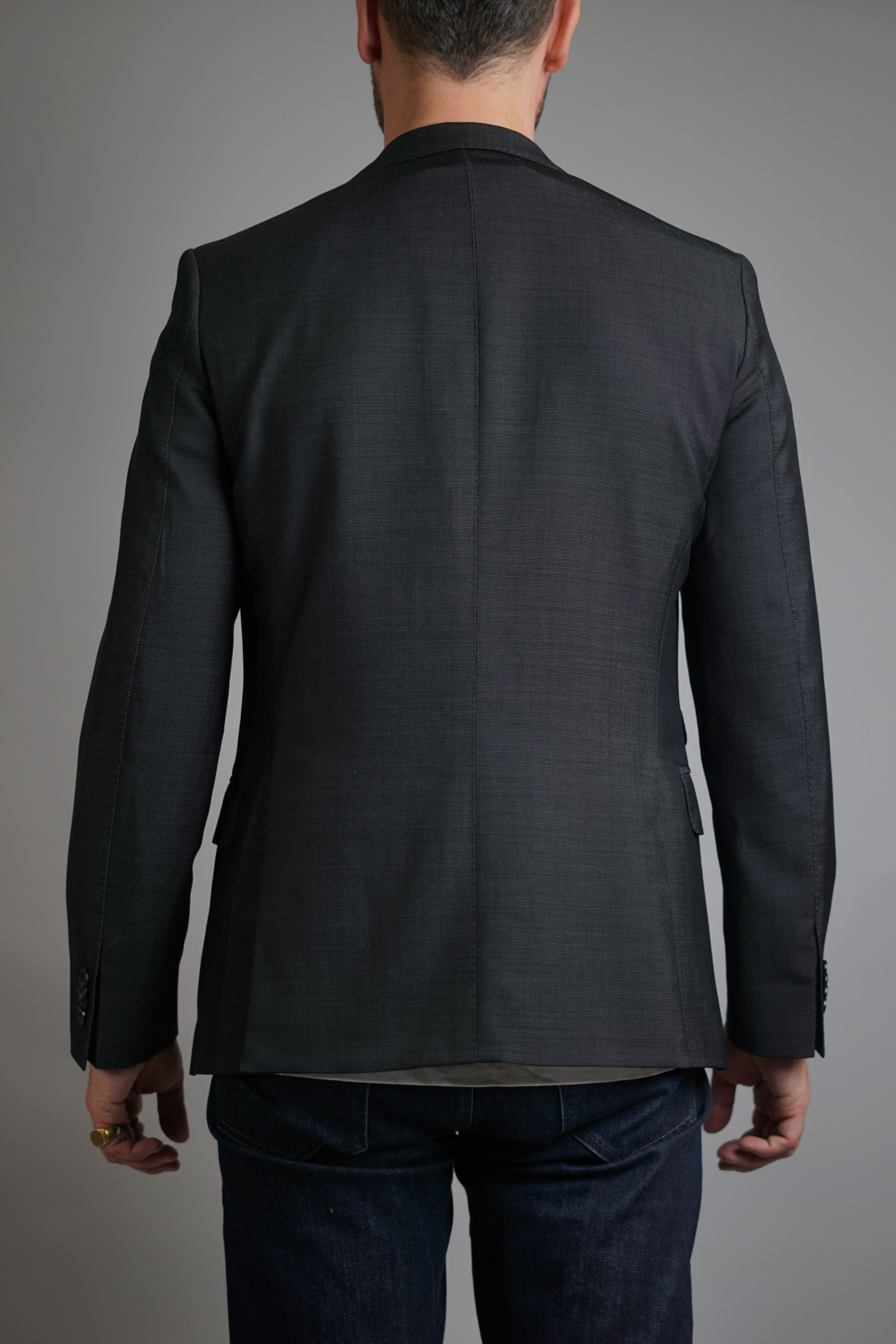 Oscar Jacobson Elmer Dark Grey Blazer