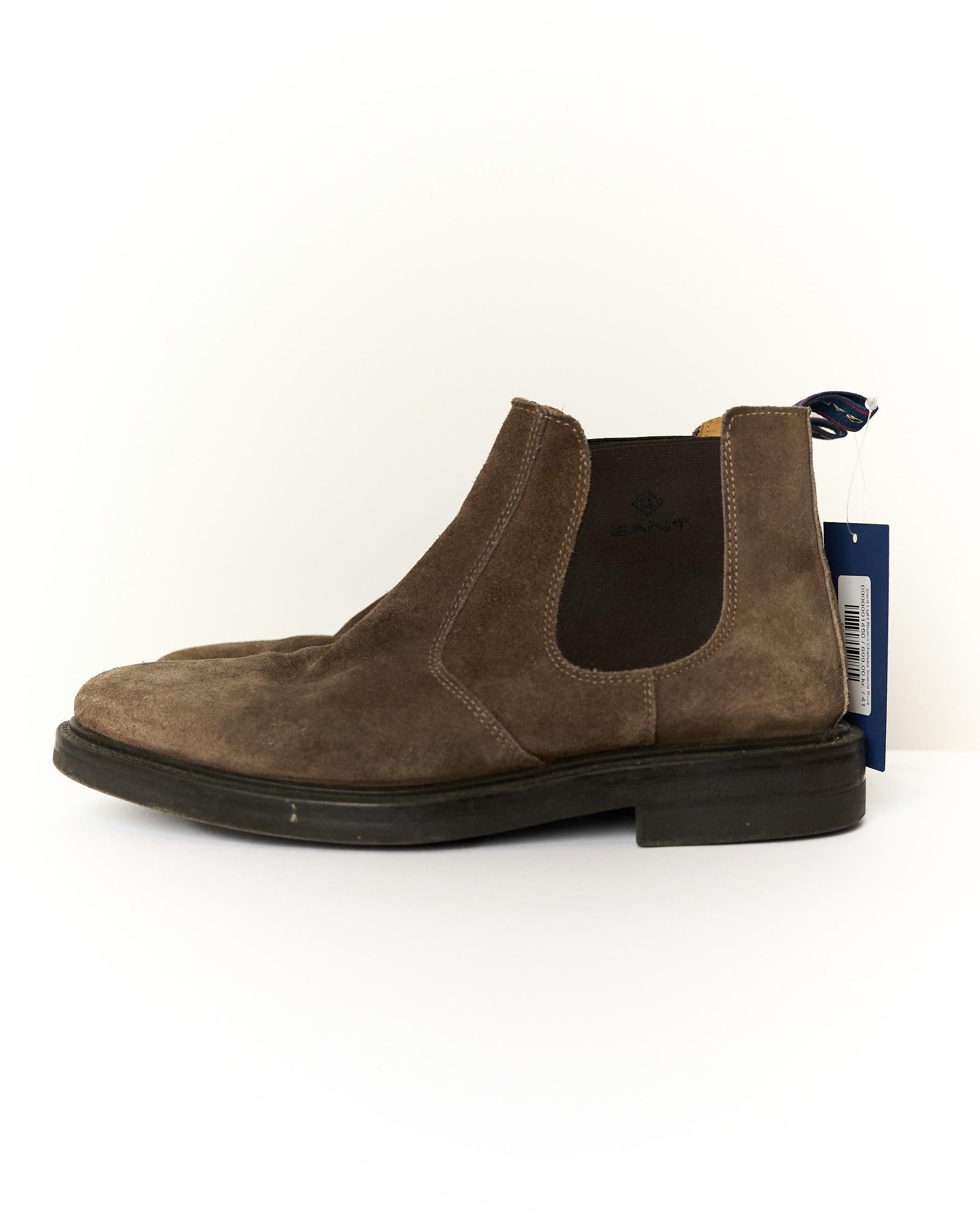 Gant Chelsea-Stiefelette aus hellbraunem Wildleder