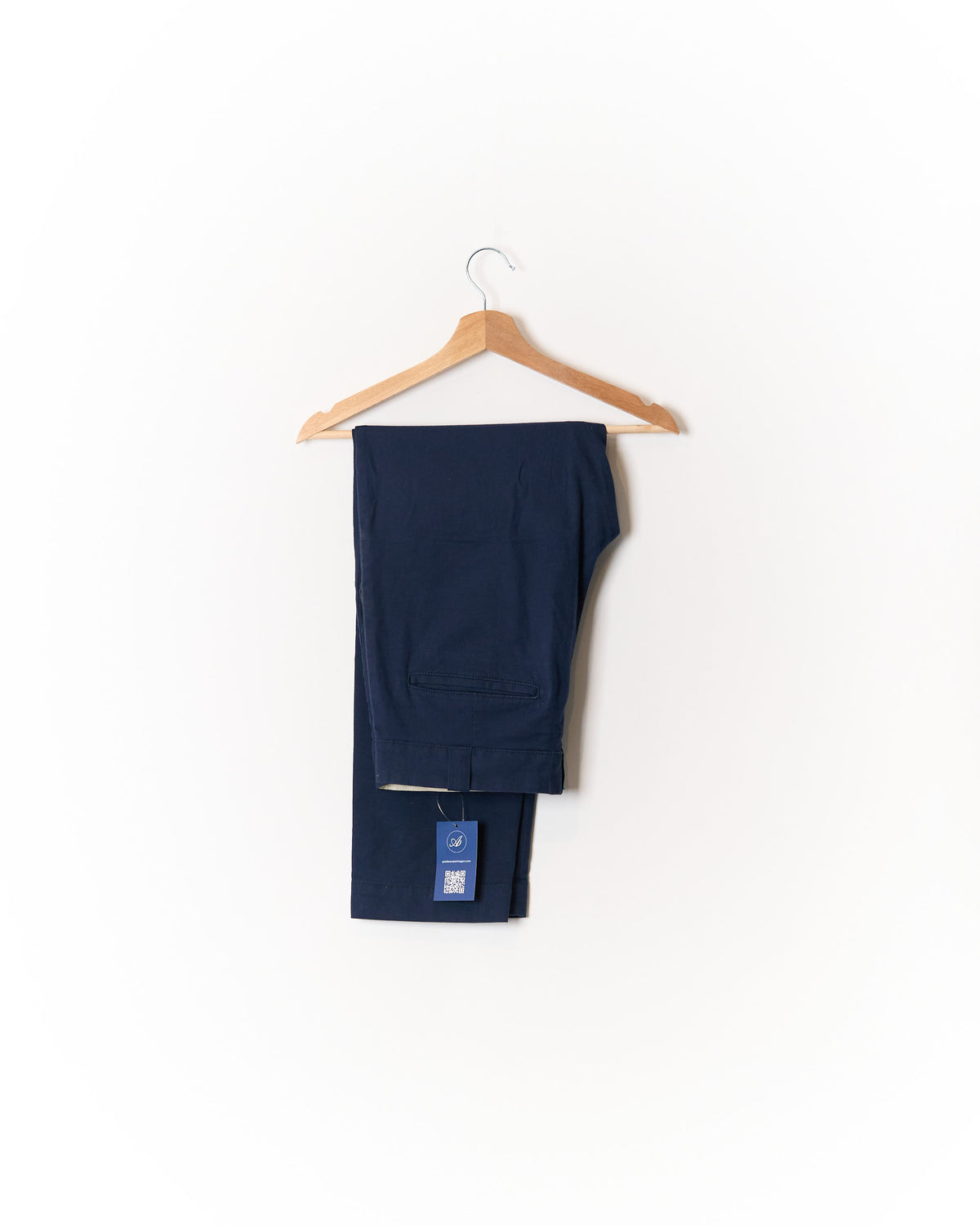 BEAMS Plus Navy Blue Chino Trousers