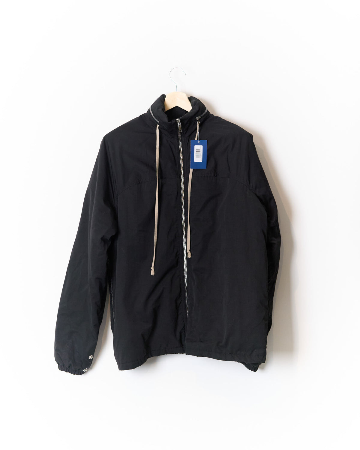 Rick Owens DRKSHDW Black Hooded Zip Jacket