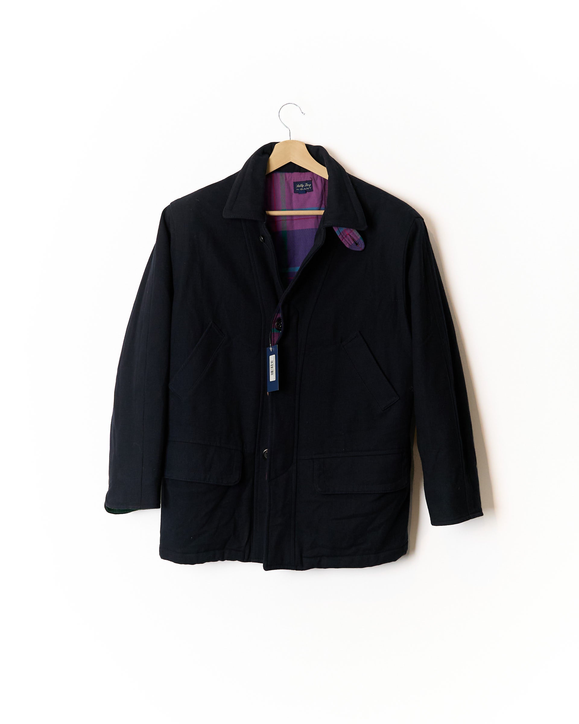Gant Navy Salty Dog Wool Coat