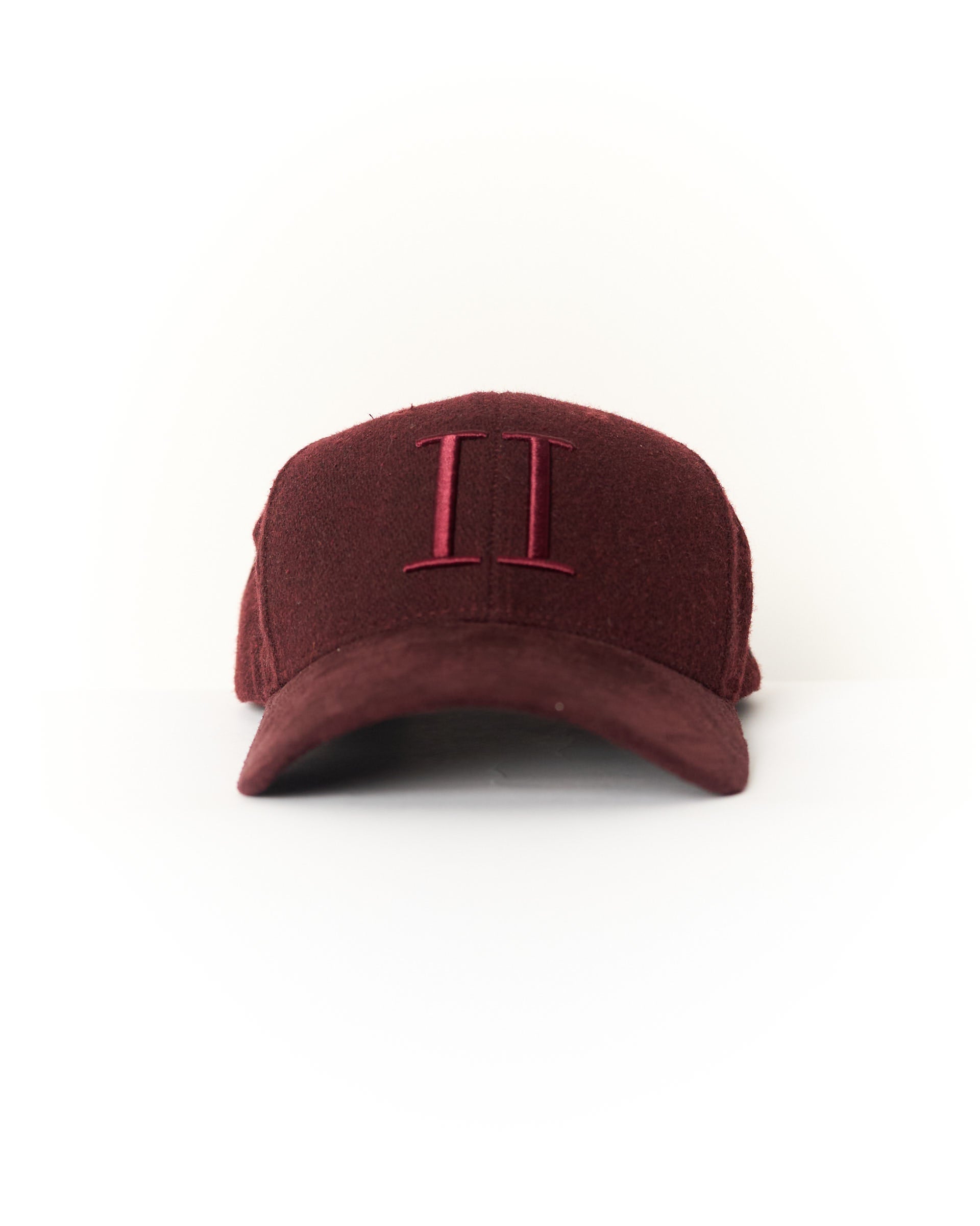Les Deux Bordeaux Wool Cap