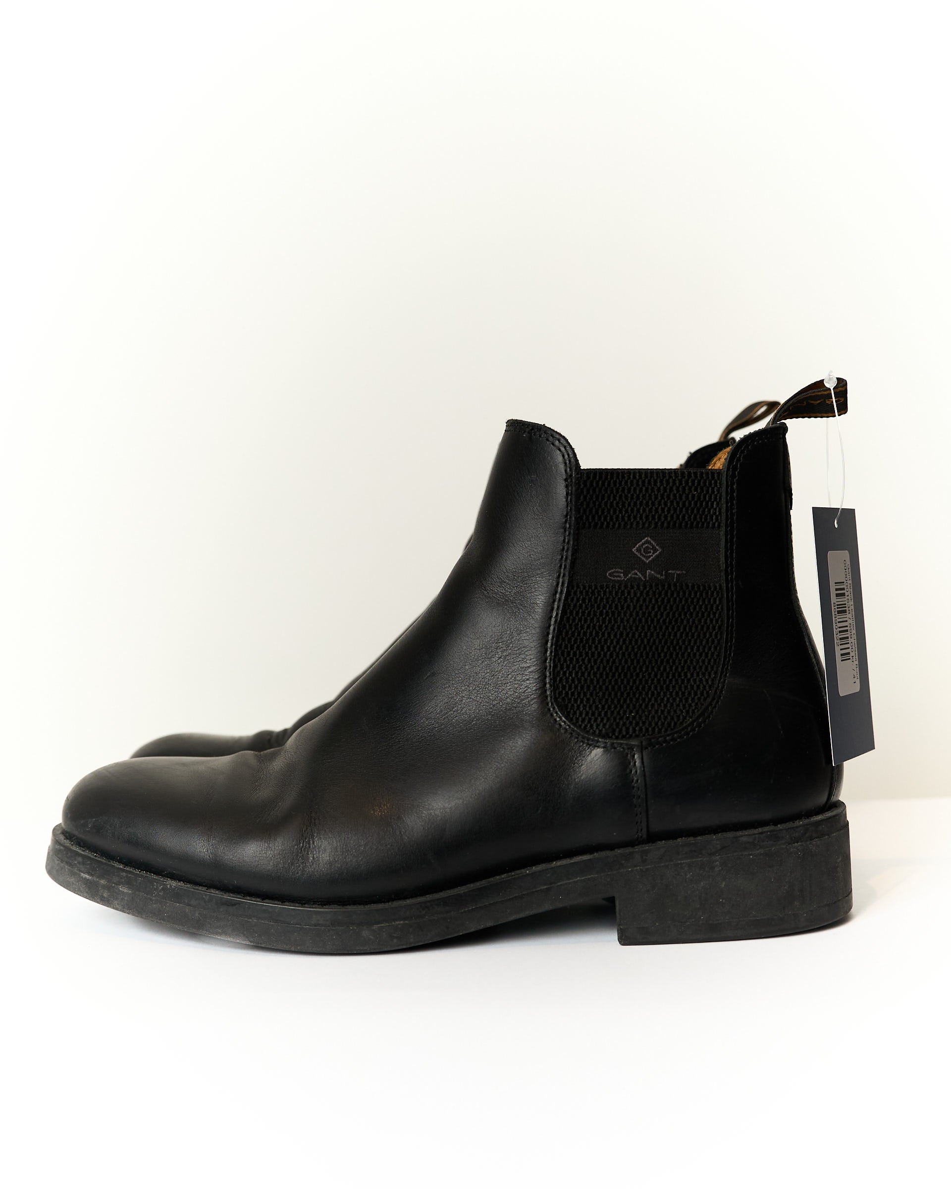 Gant Black Leather Chelsea Boot