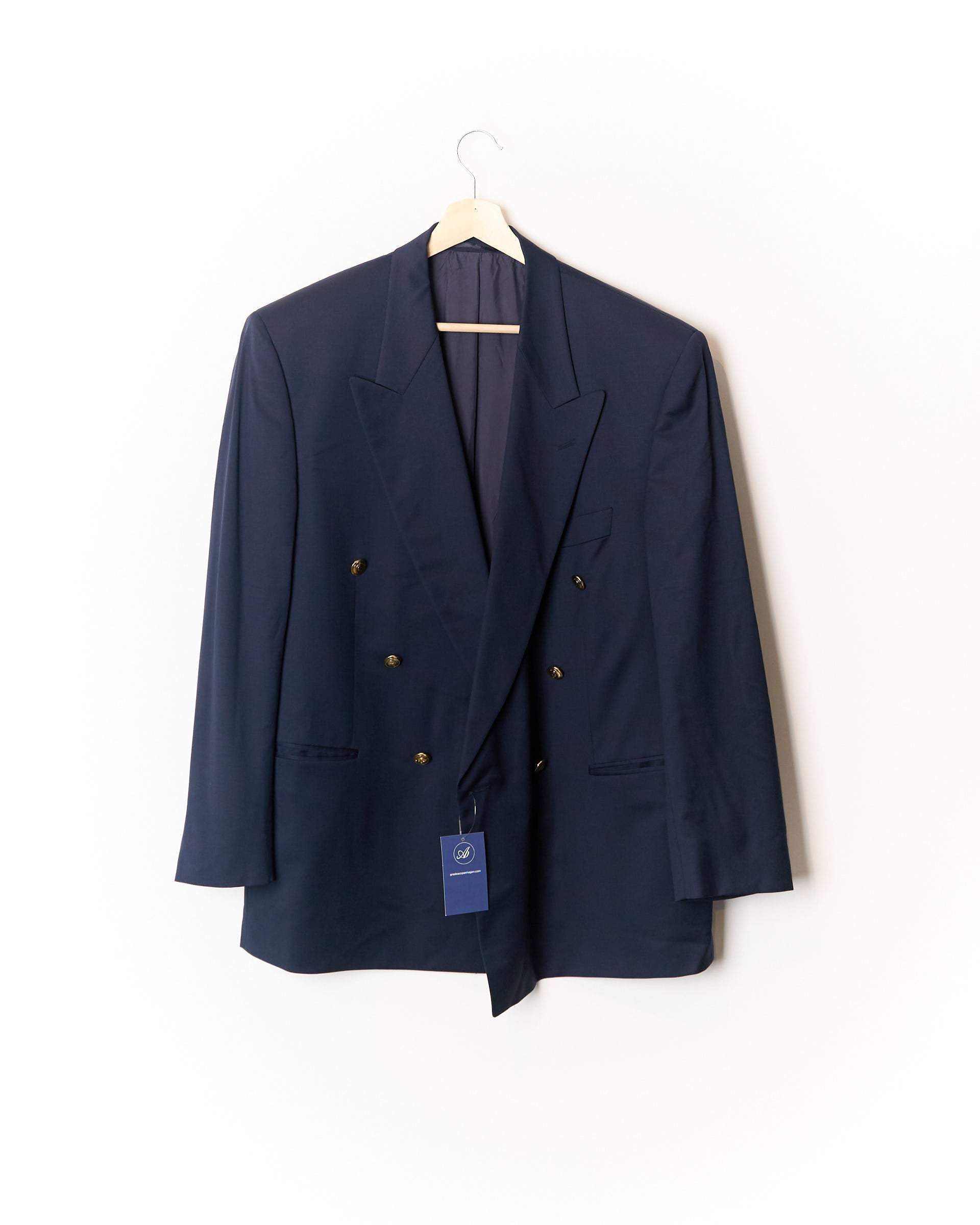 Bäumler Aventgarde Navy Gold Button Wool Blazer