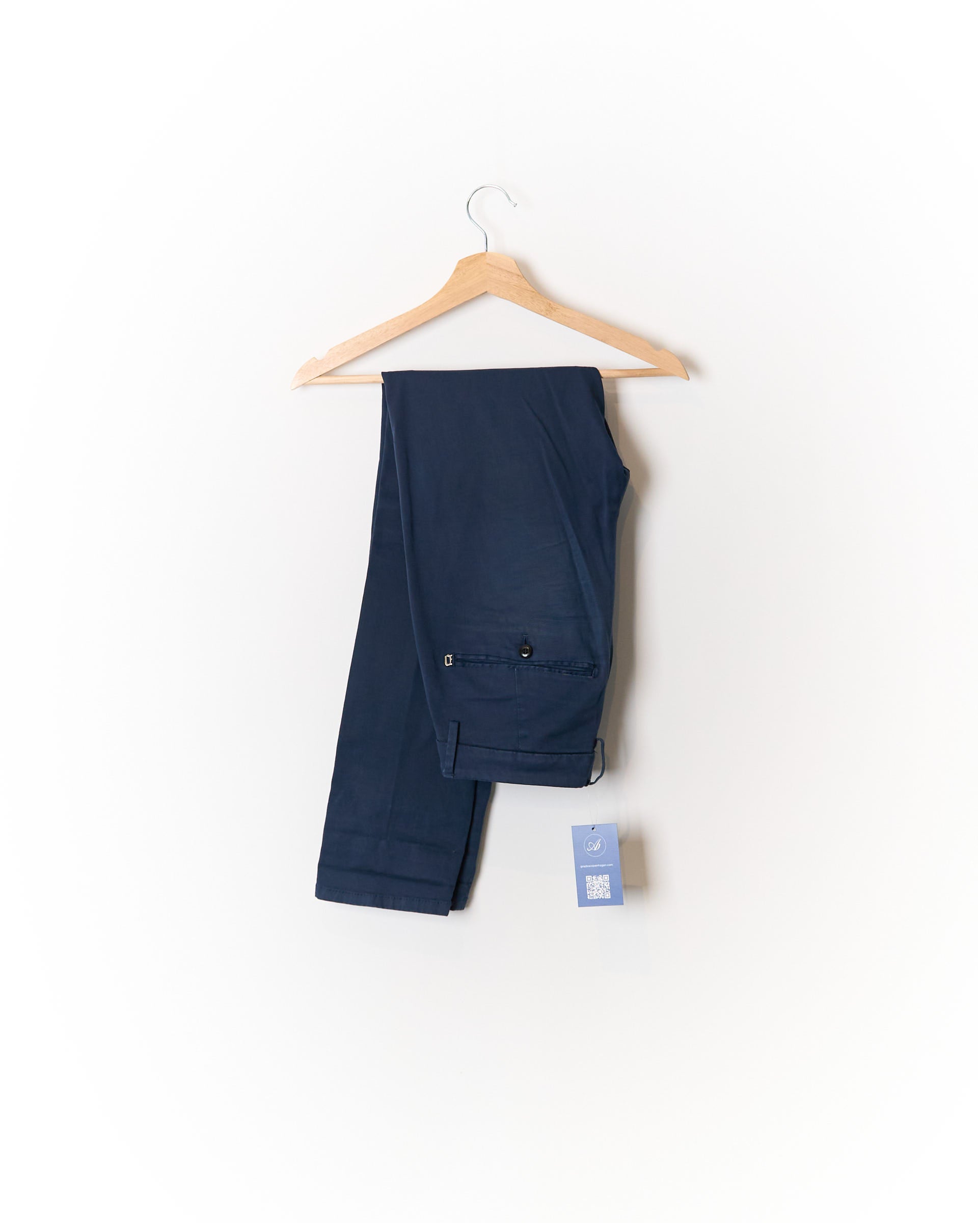 Dondup Blue Cotton Chinos