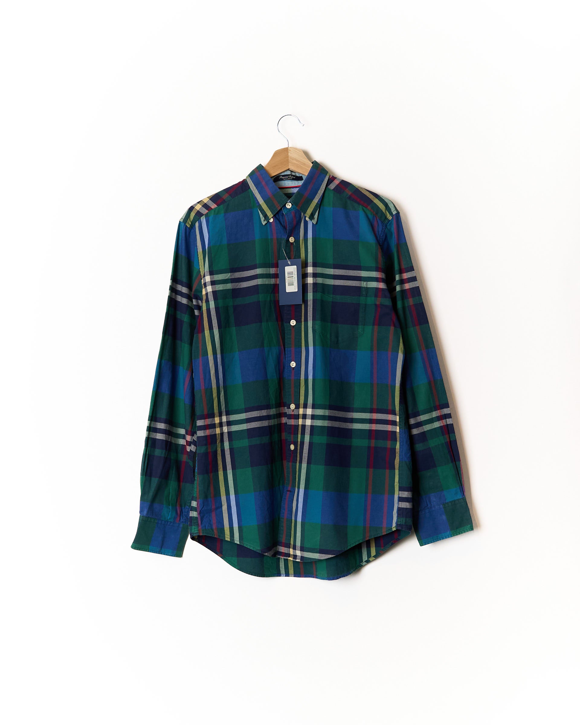 Gant Green, Red, Navy and White Checkered 80&