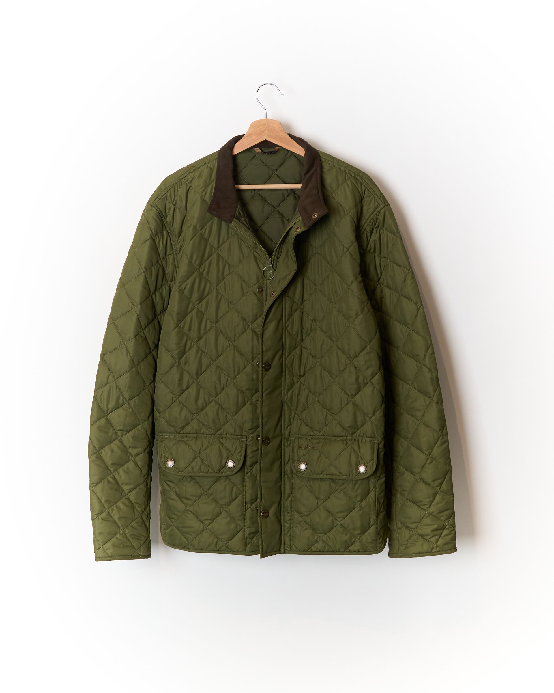 Barbour Dark Green Lowerdale Quilt Jacket