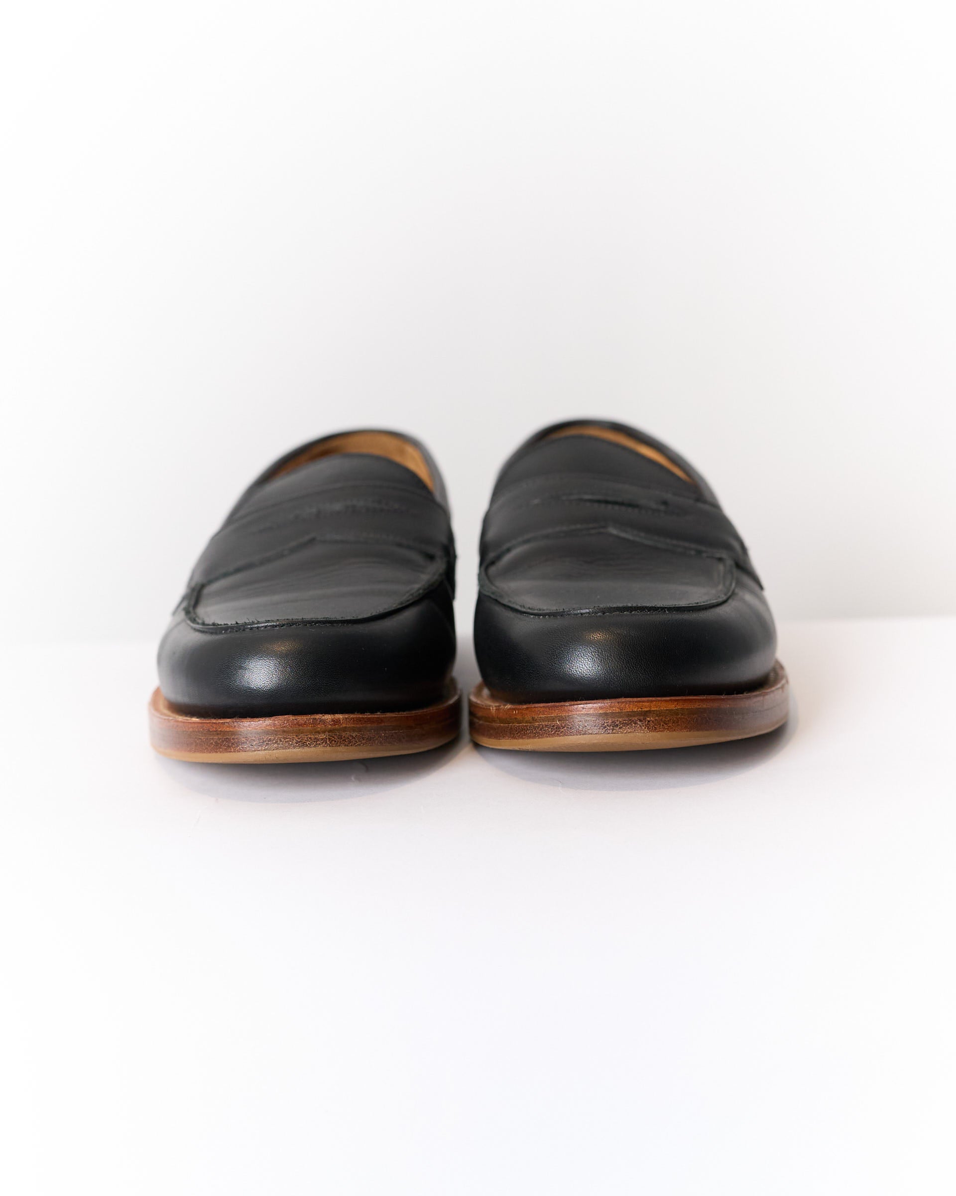 Mark McNairy Black New Amsterdam Penny Loafers