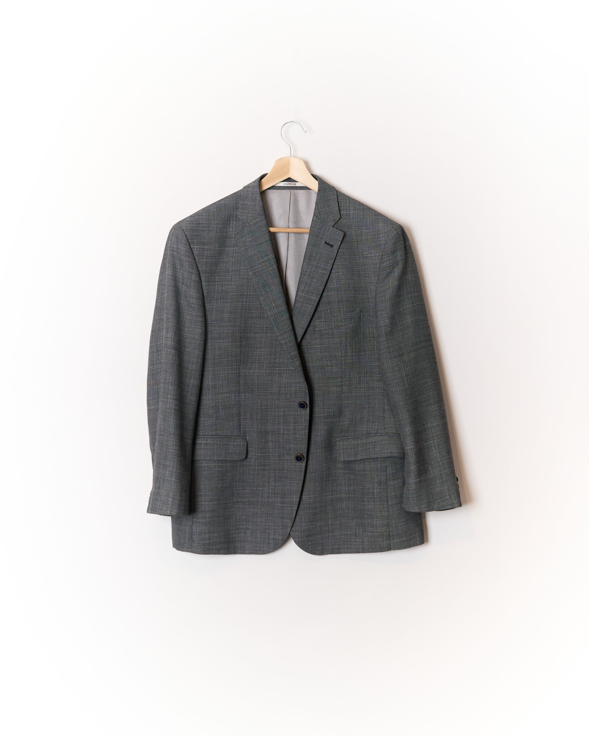Bäumler Aventgarde Grey Wool and Linen Sport Jacket Blazer