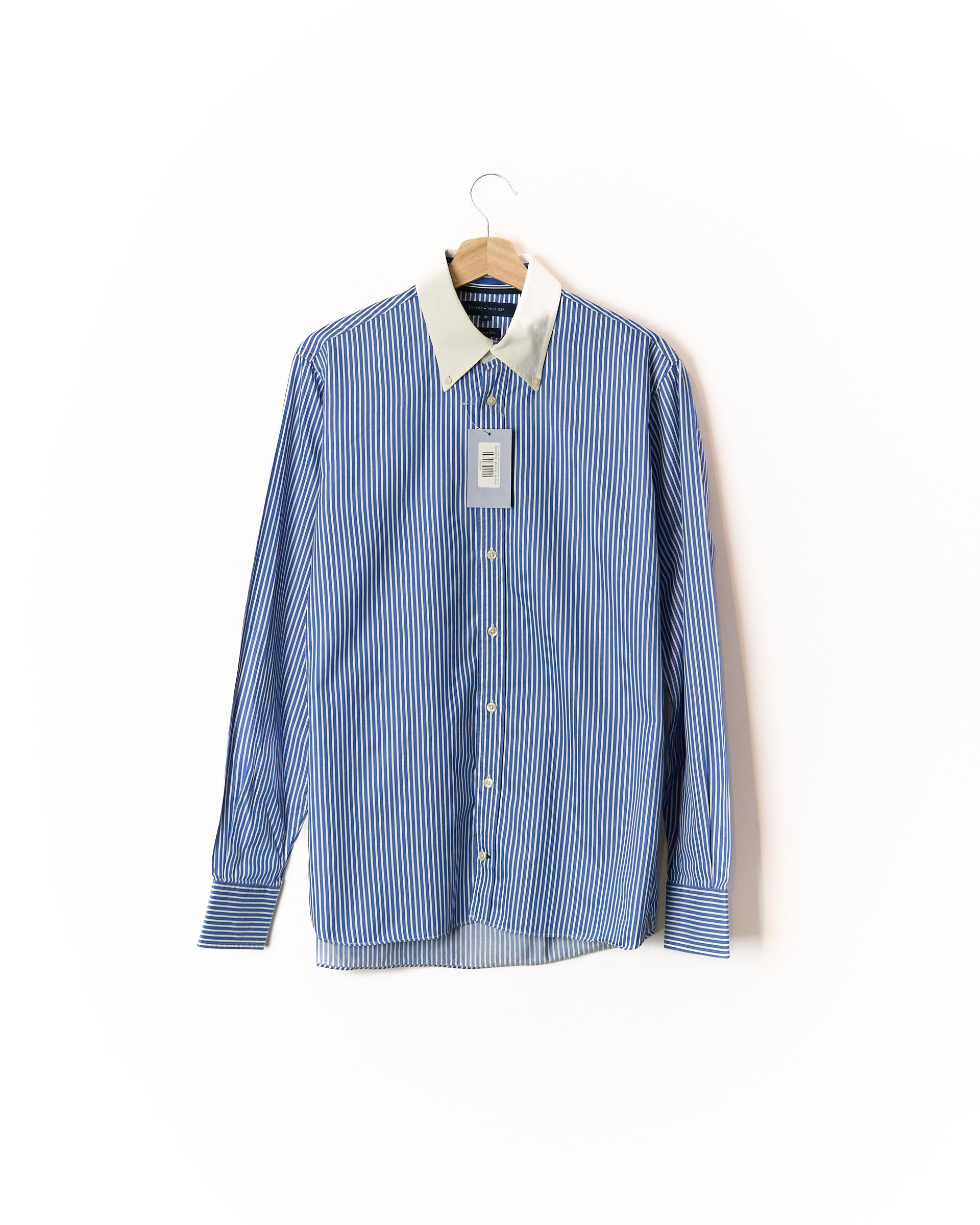 Tommy Hilfiger Blue and White Striped 100&