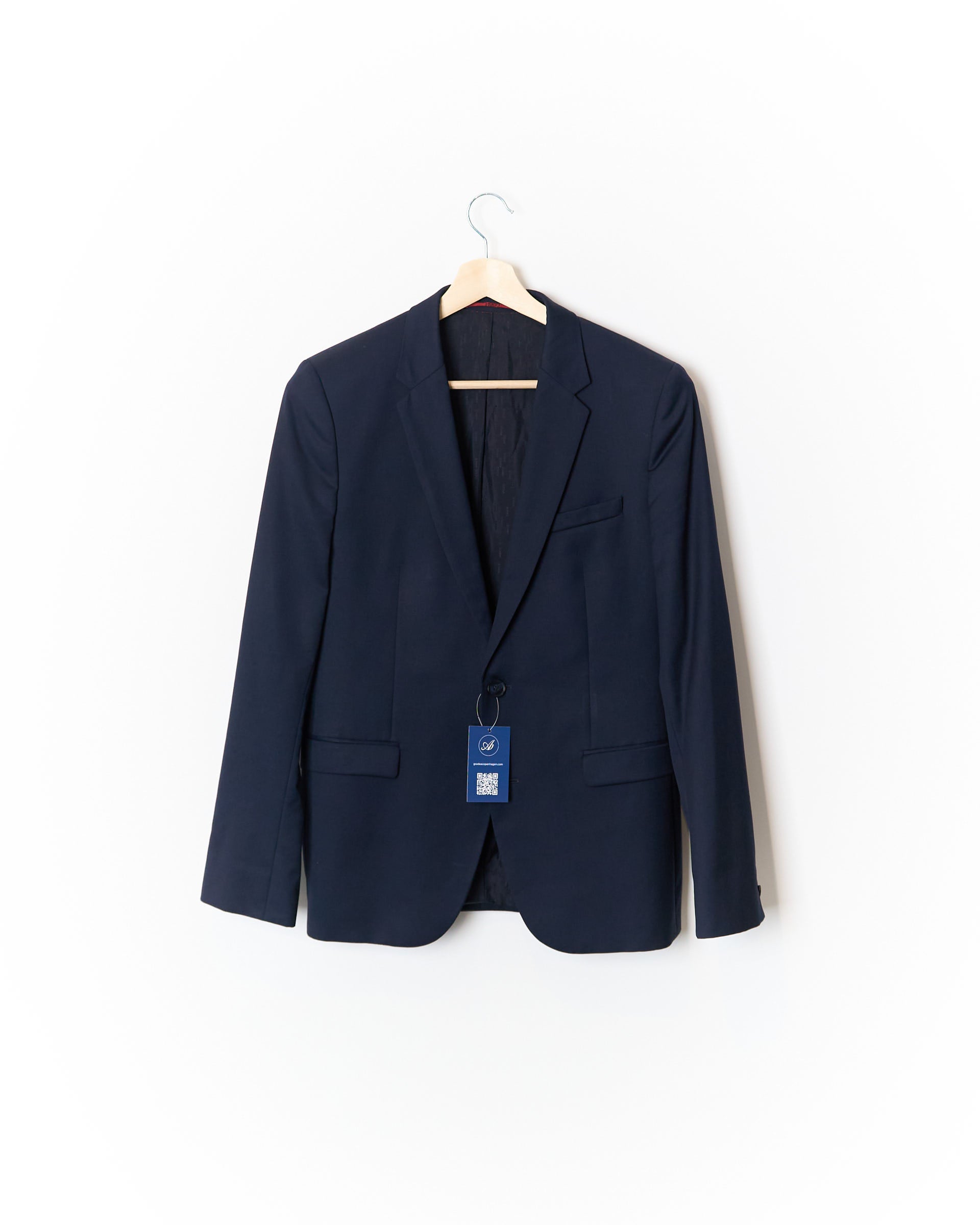 Hugo Boss Navy Virgin Wool Blazer