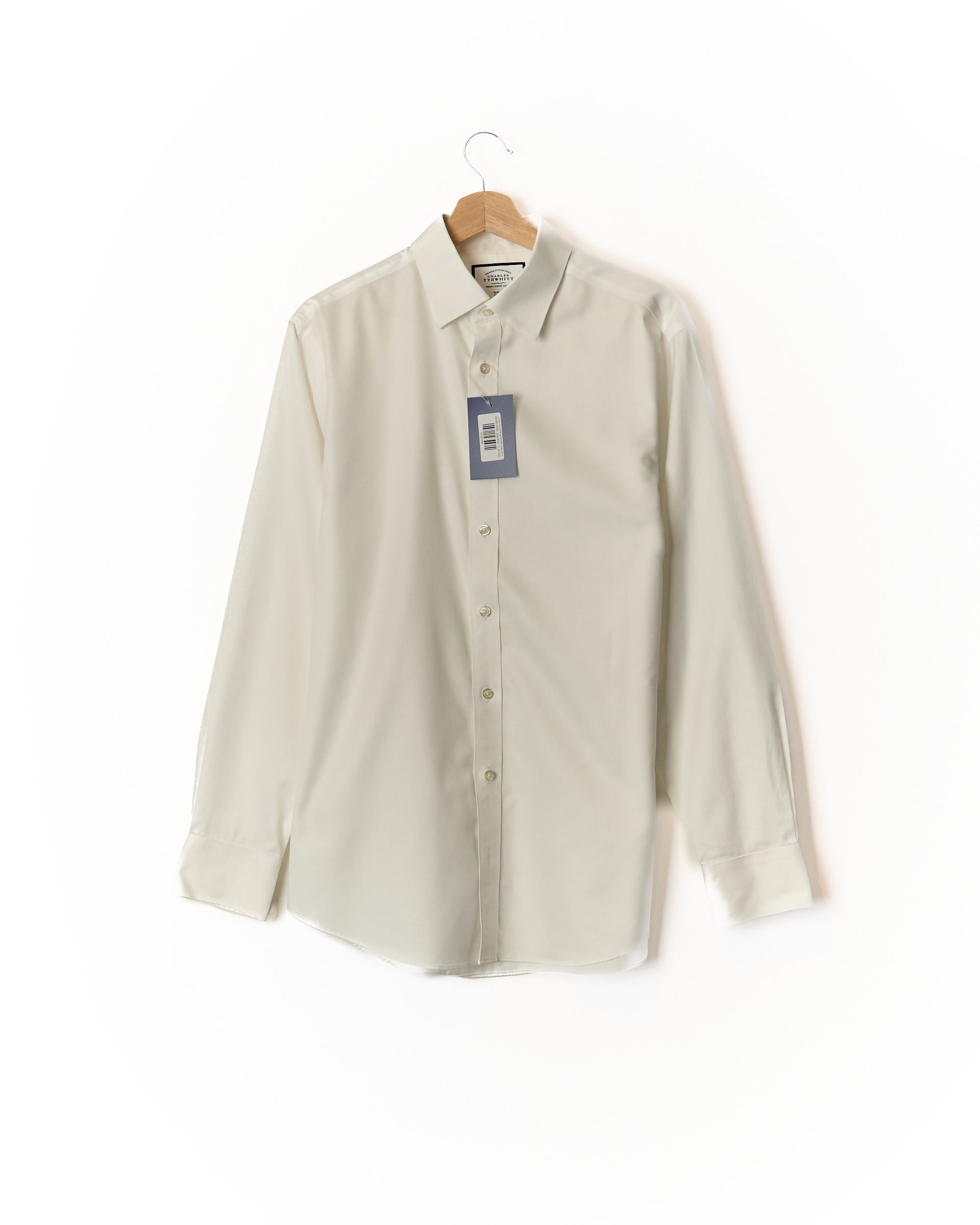 Charles Tyrwhitt White Non-Iron Cotton Shirt