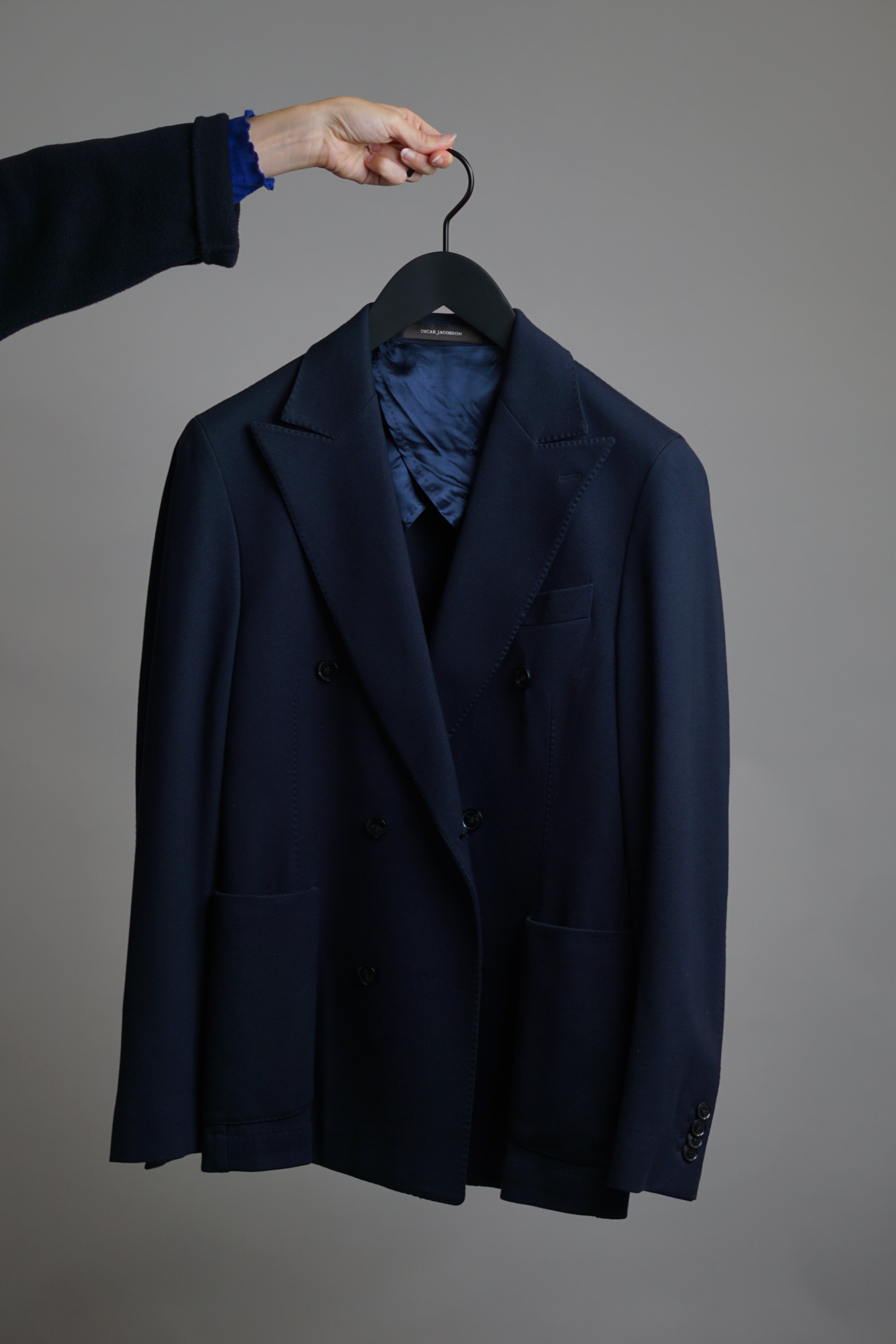 Oscar Jacobson Double Breasted Eric Blazer