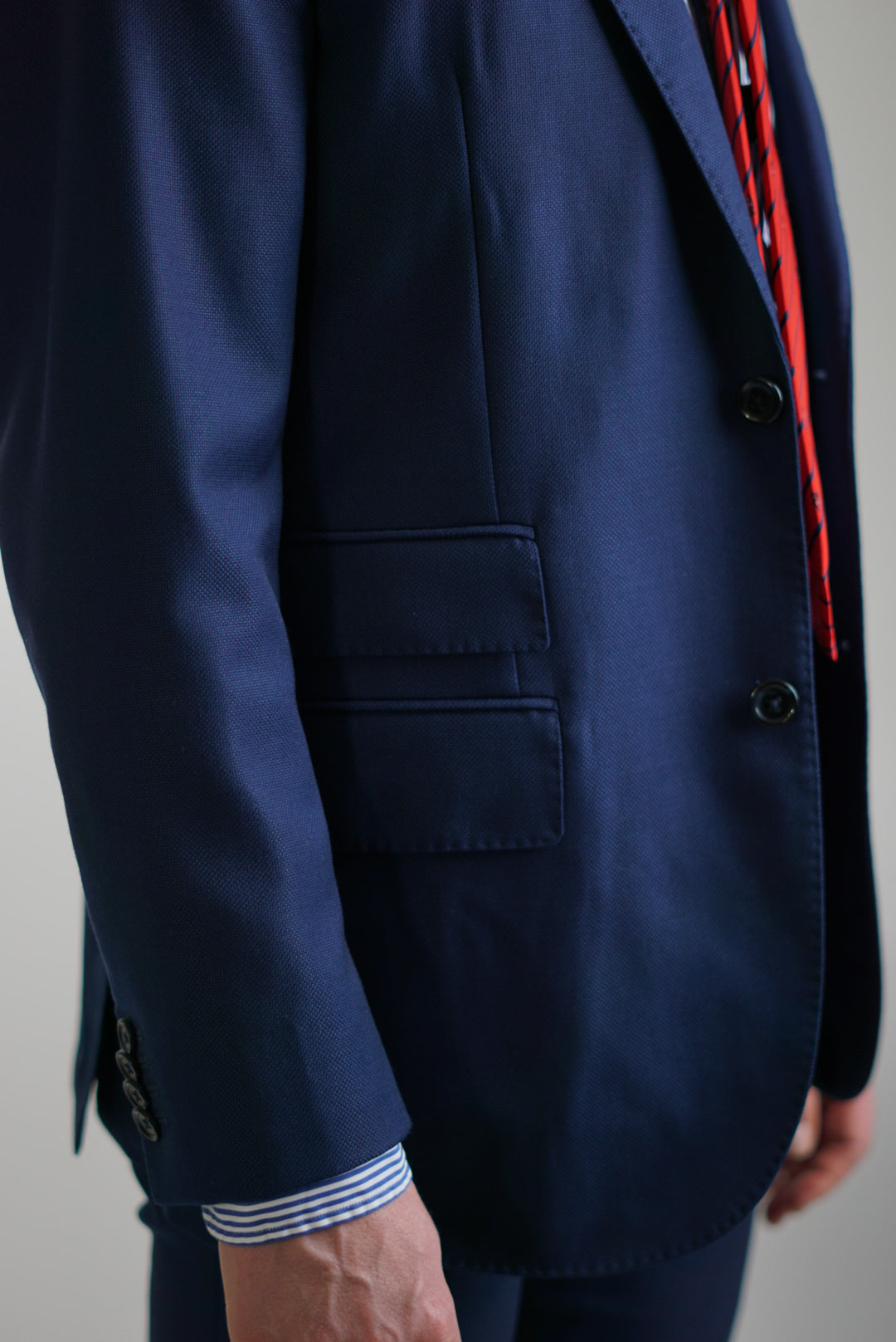 J. Lindeberg Navy Slim Fit Suit