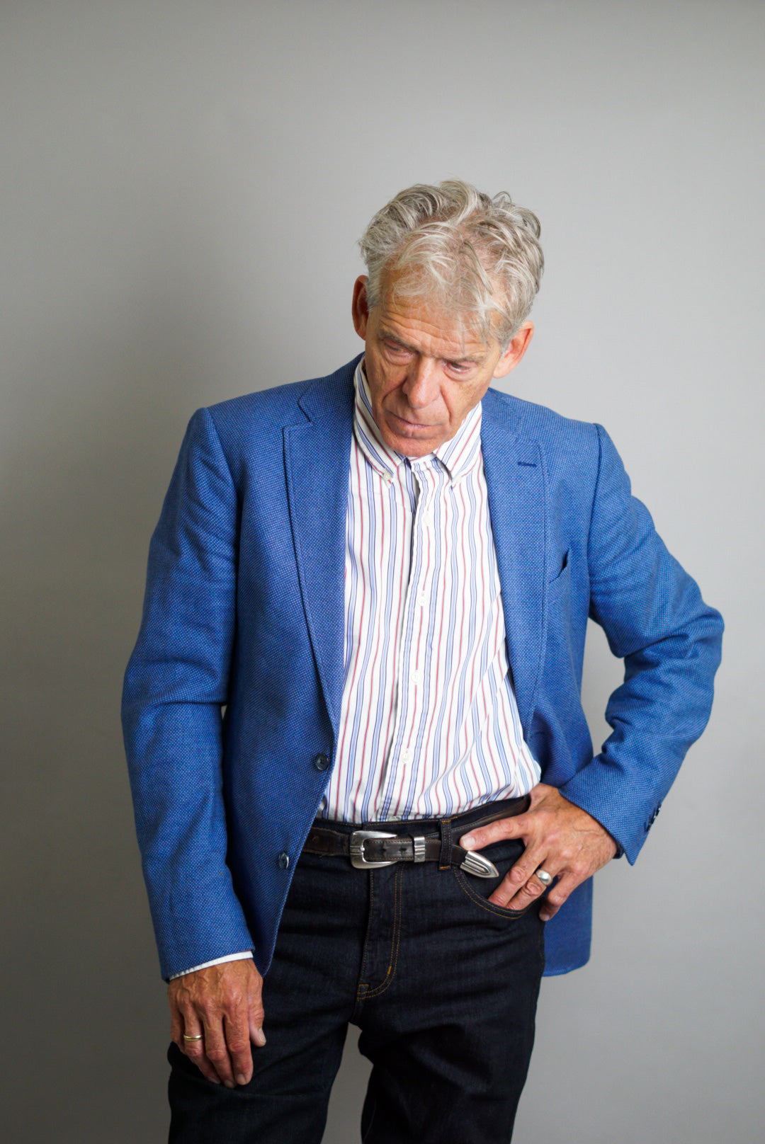 Gant – Tailored Fit – Marineblauer Blazer