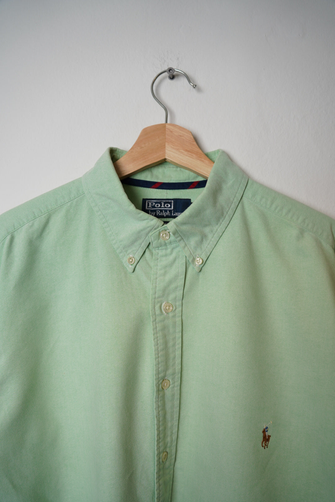 Ralph Lauren Lightgreen Classic Fit Cotton Shirt