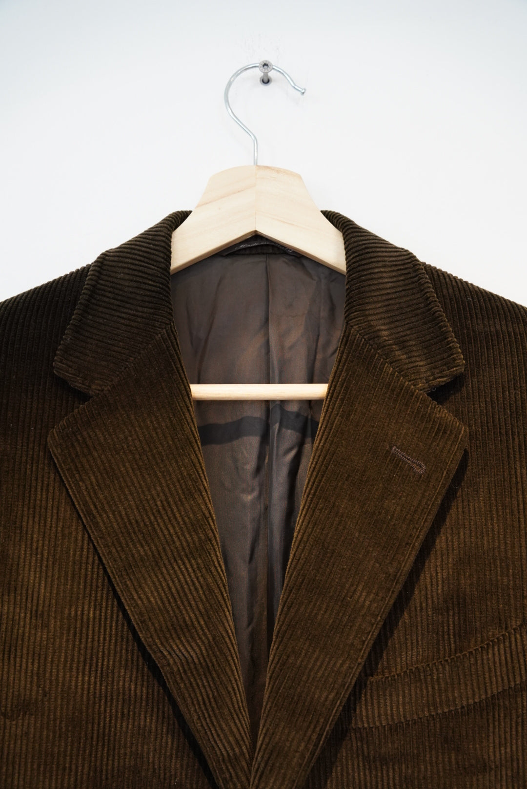 Canali Brown Corduroy Blazer