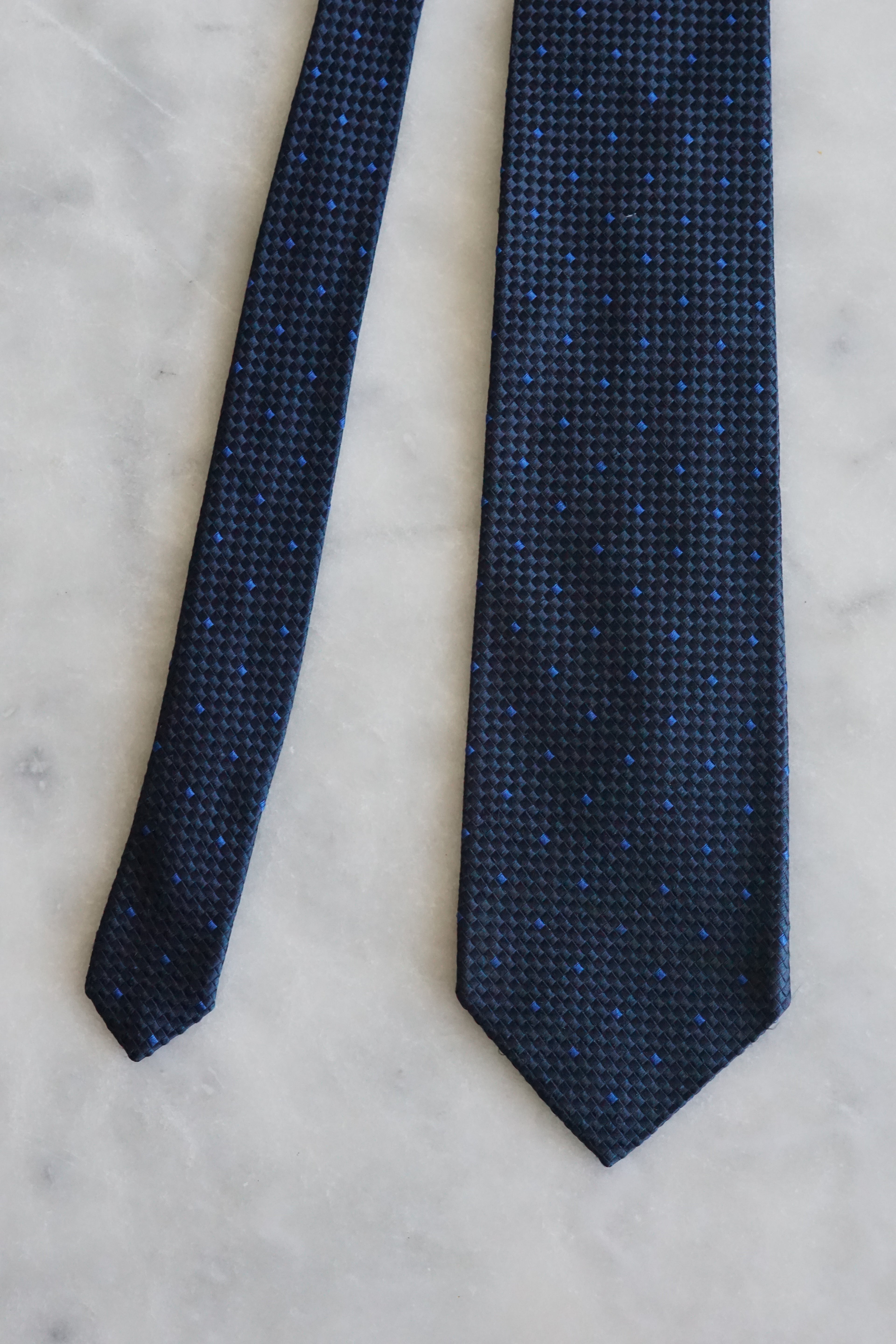 Gant Vintage Navy Dotted Tie