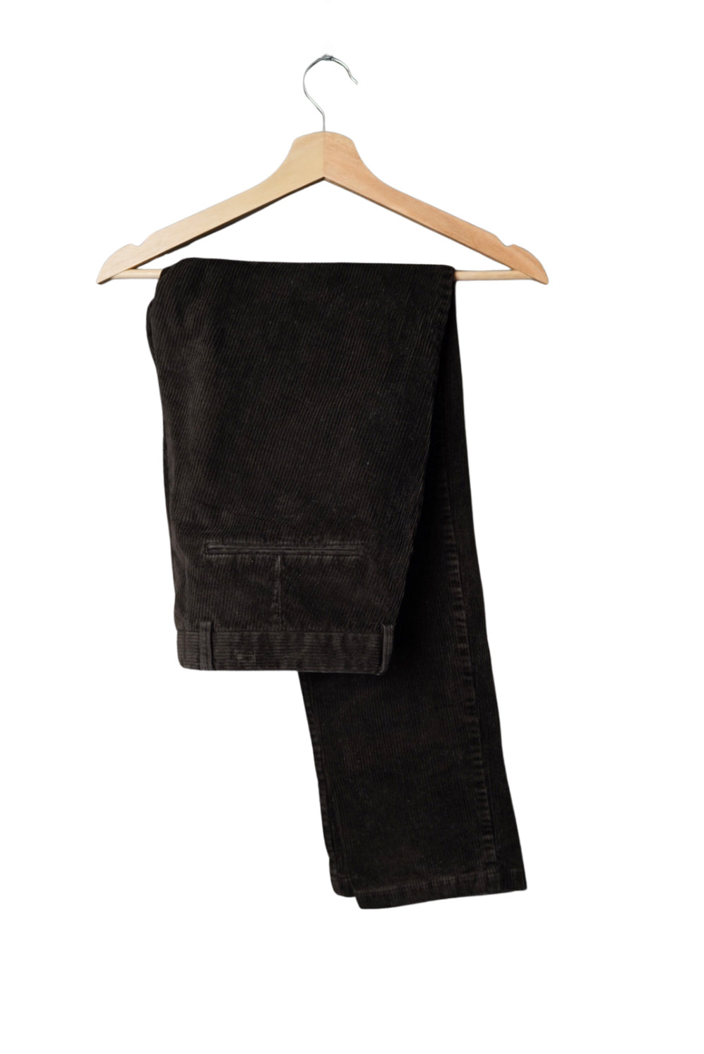 Oscar Jacobson Dark Brown Denz Corduroy Cotton Trousers