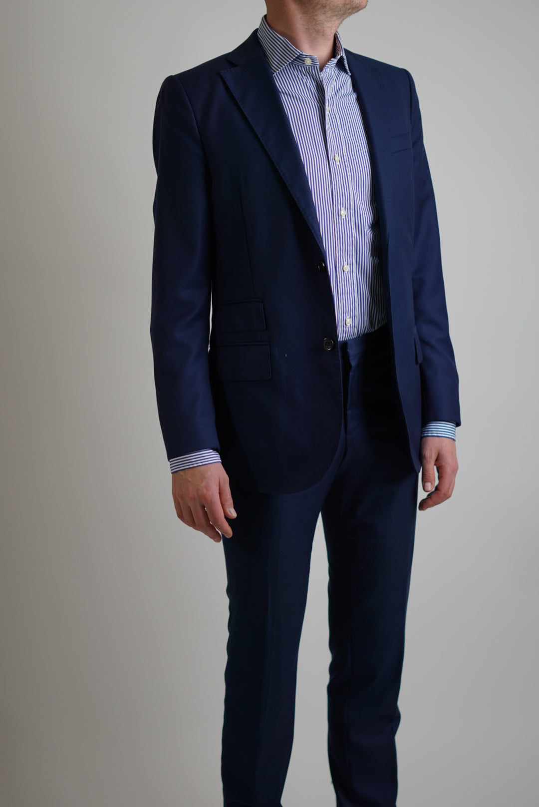 J. Lindeberg Navy Slim Fit Suit