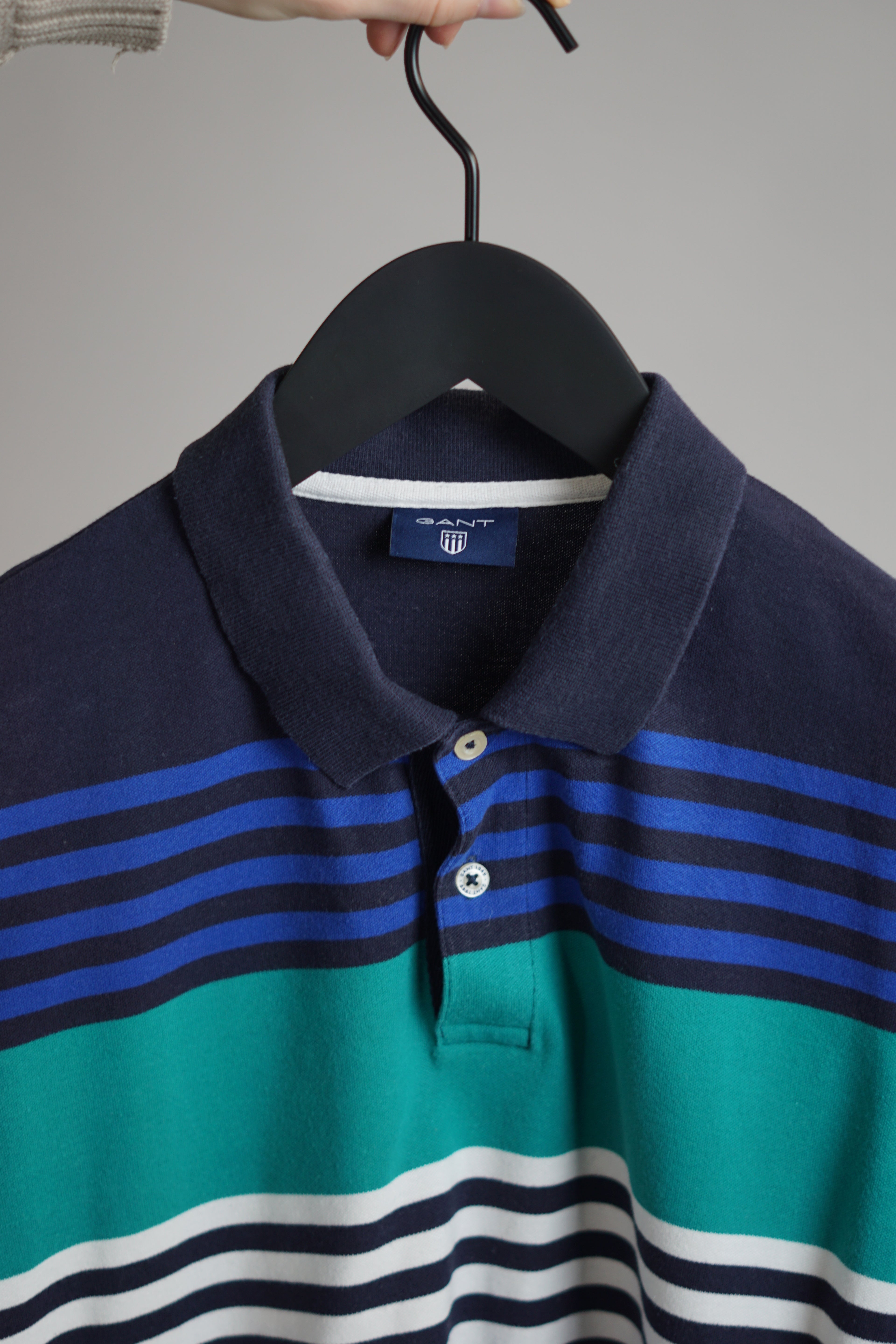 Gant Light Multicolored Striped Polo Shirt
