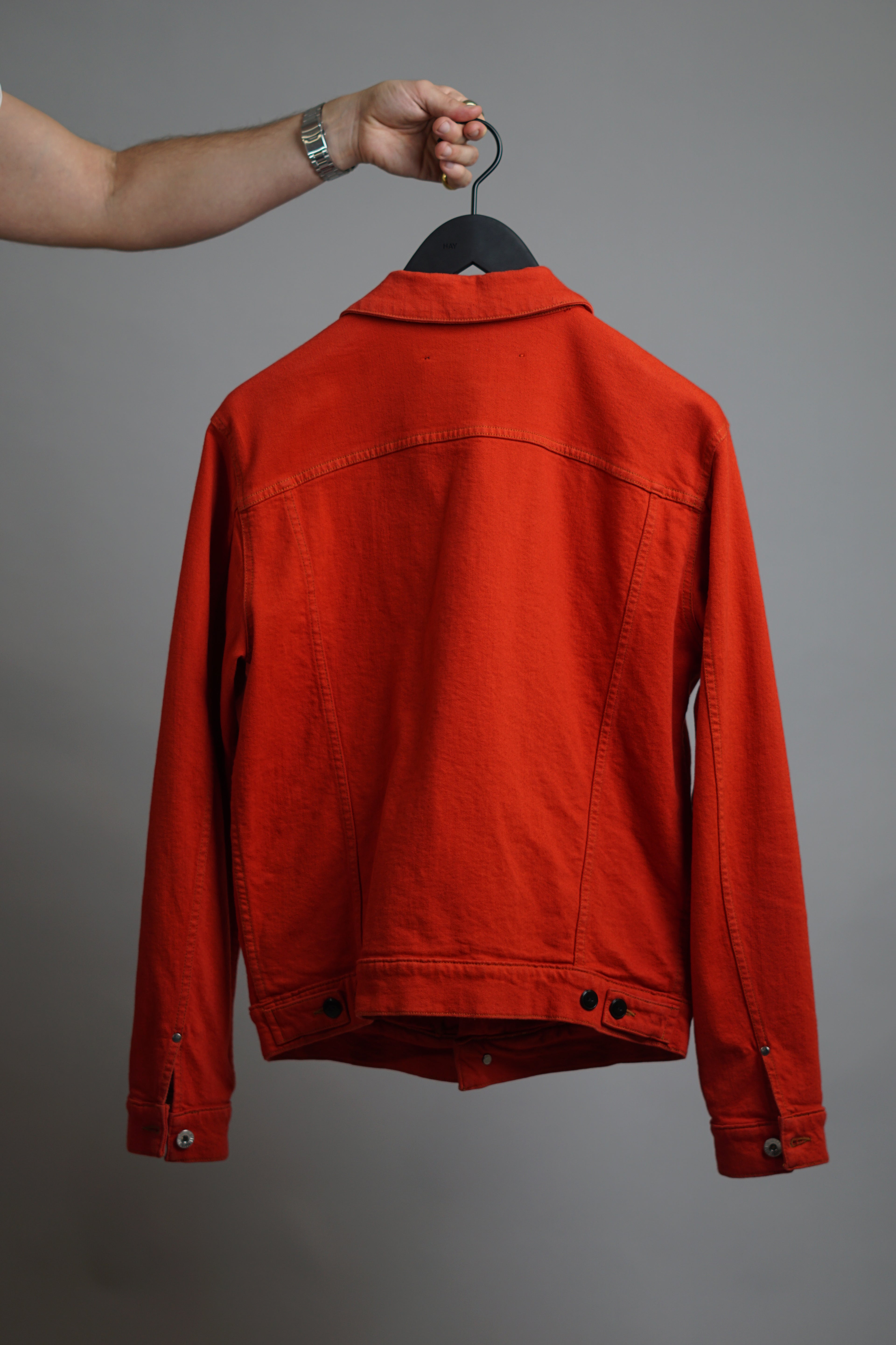 Rote Jeansjacke von Tiger Of Sweden