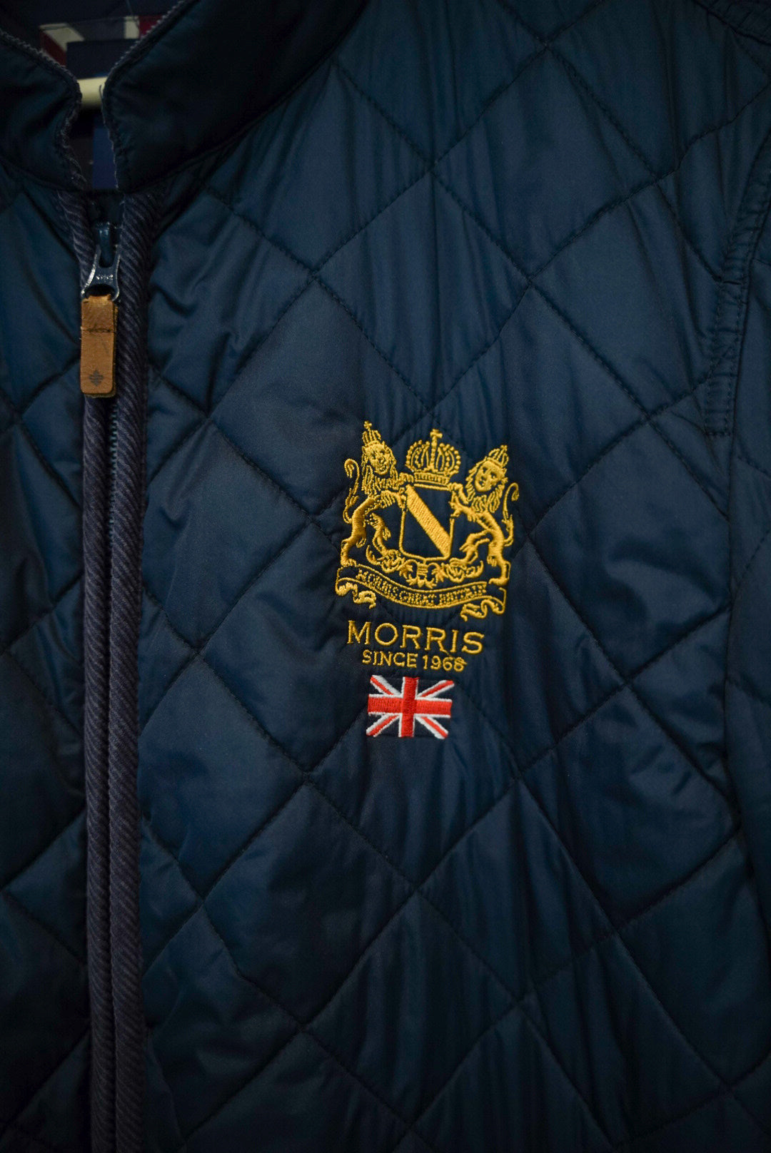 Morris Navy Poly Jacket