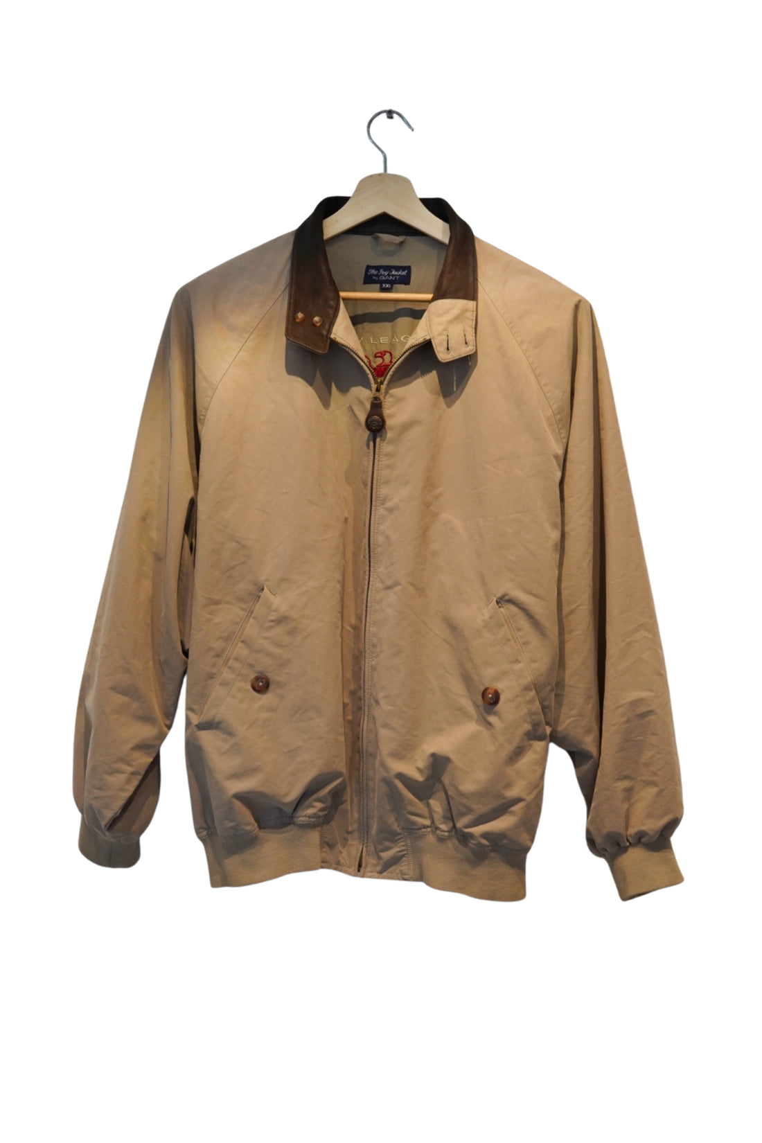 Gant Beige The Ivy Bomber Jacket