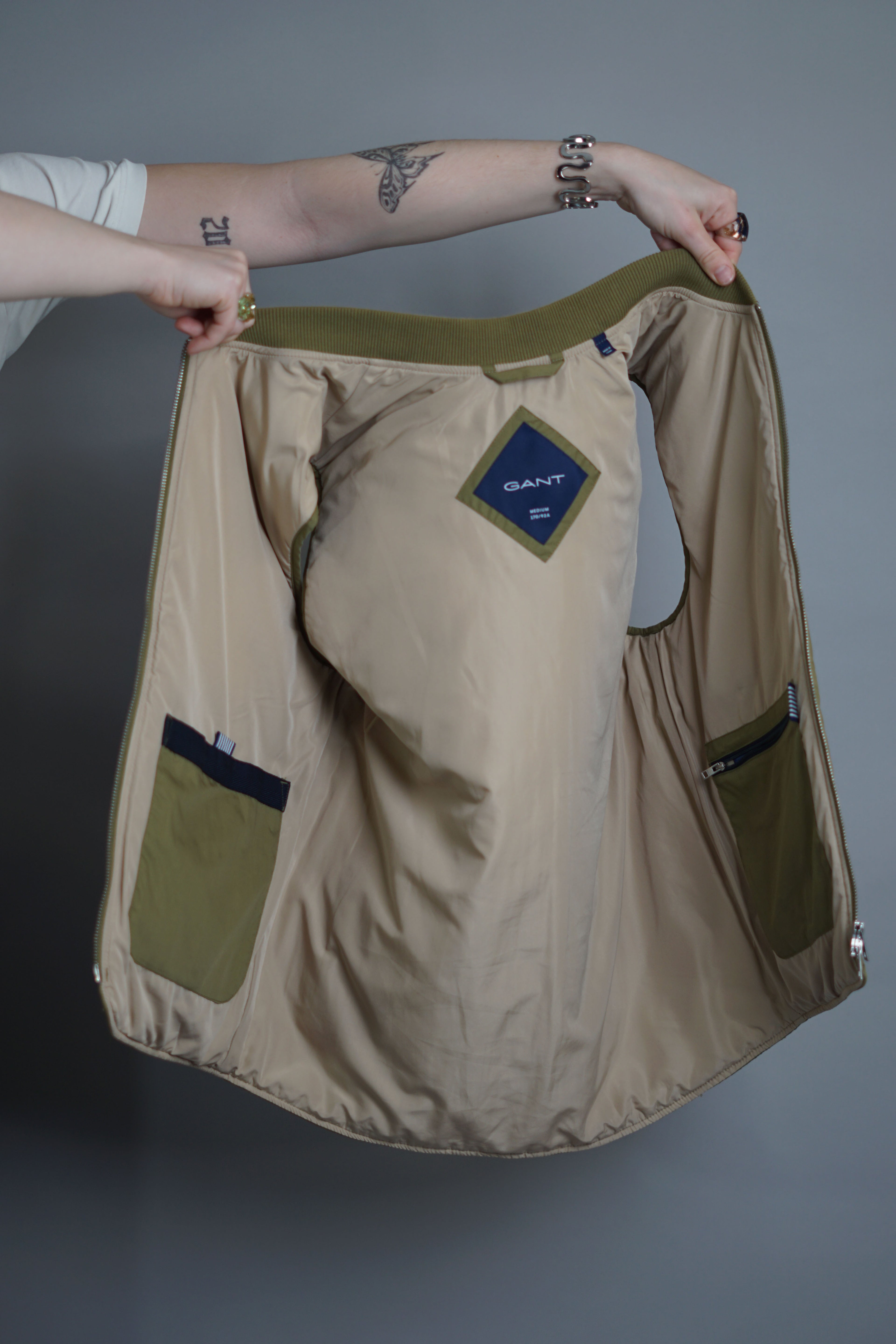 Gant Green Quilted Vest