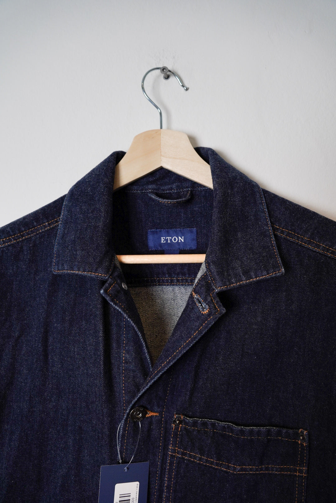 Eton x Jeansverket Limited Edition Denim Cotton Overshirt