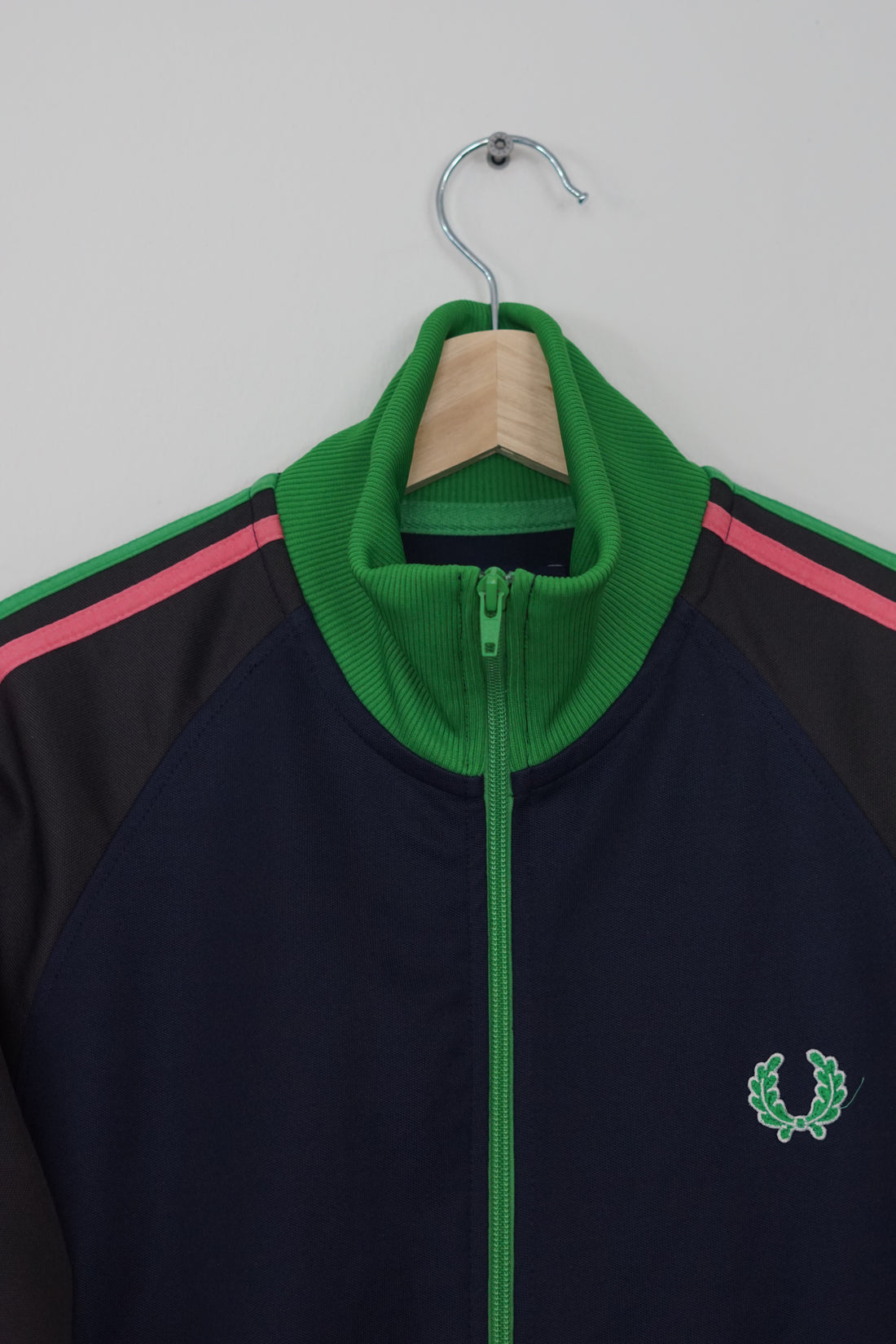 Fred Perry Navy and Black Zip
