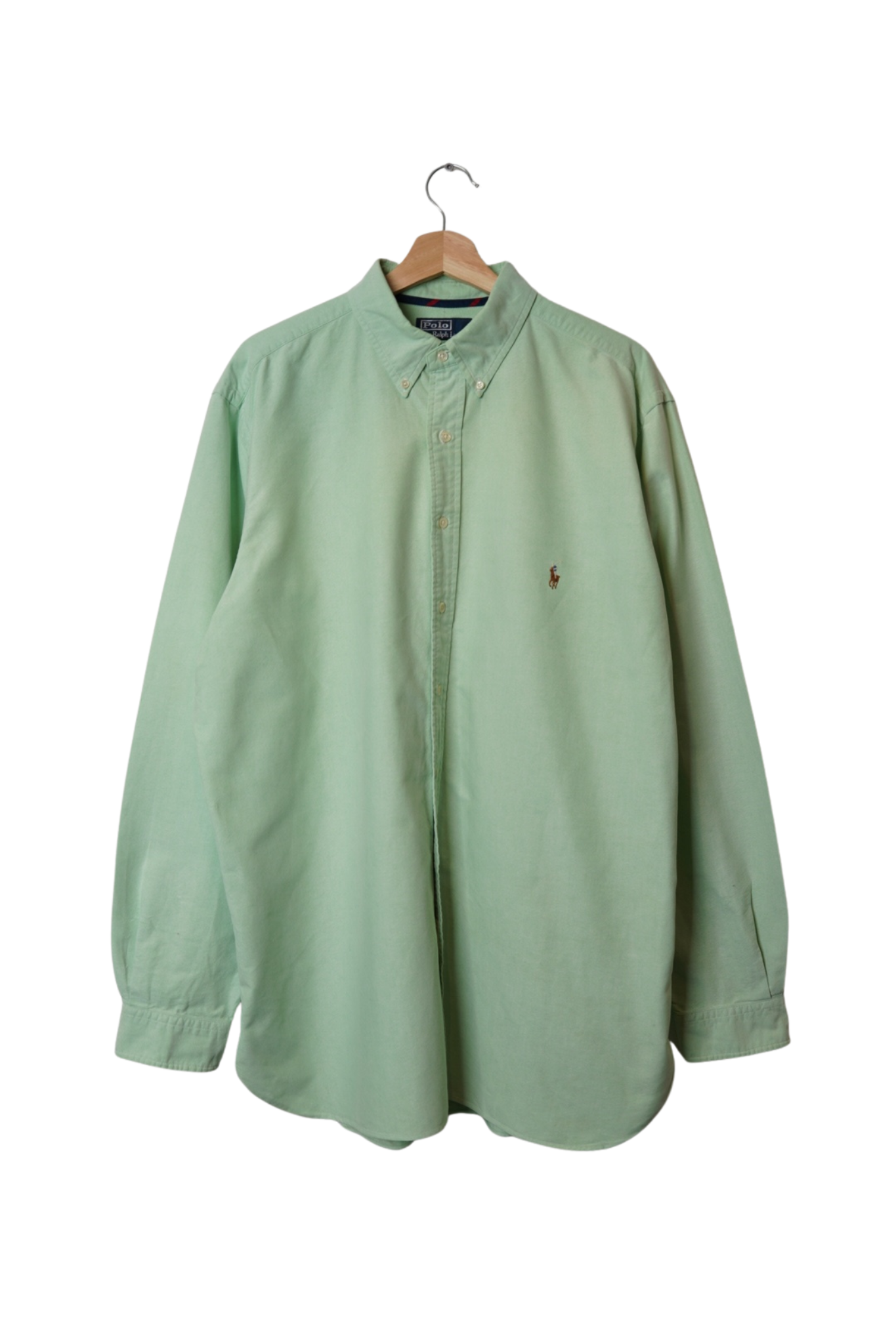 Ralph Lauren Lightgreen Classic Fit Cotton Shirt