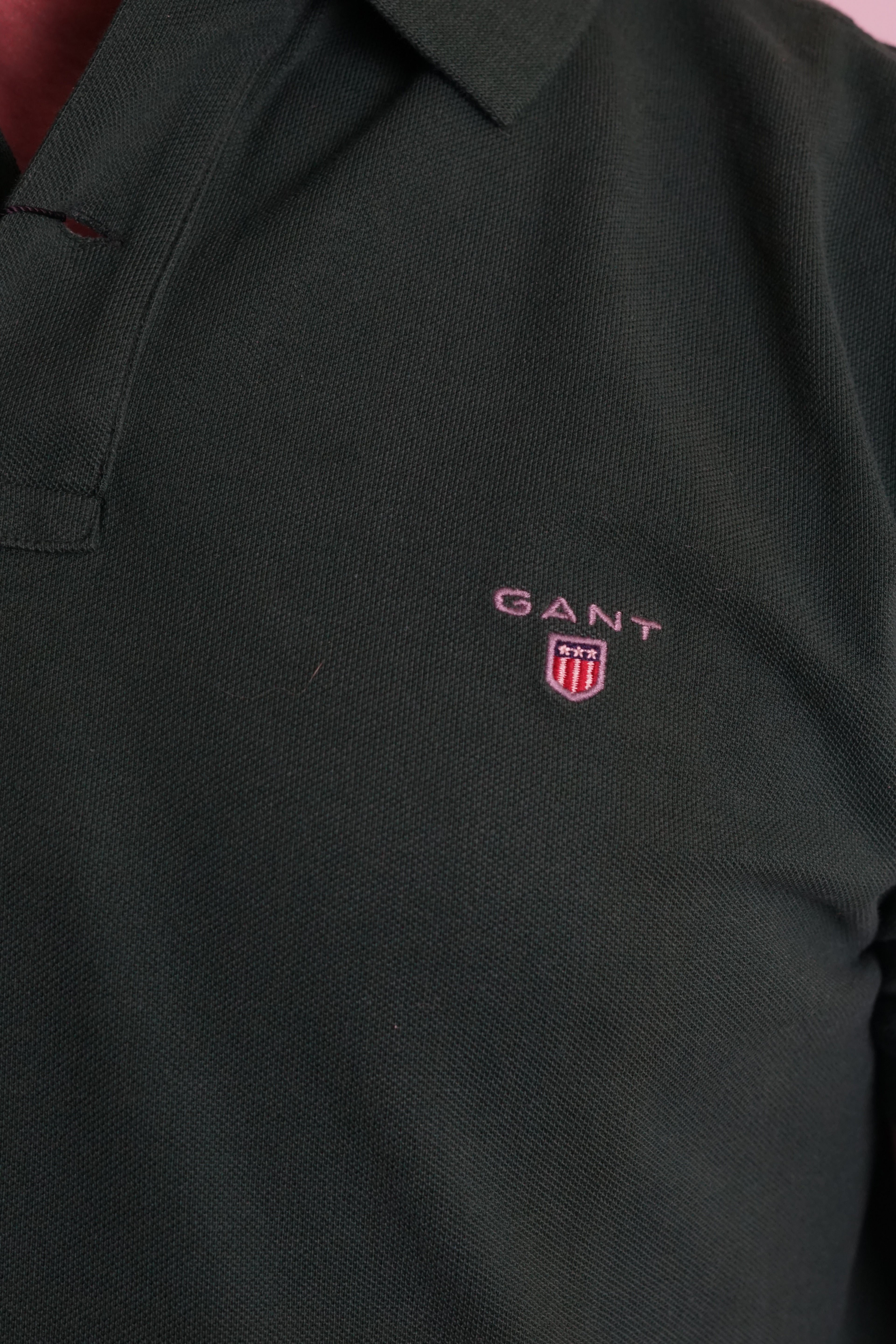 Gant Green Cotton Polo Shirt