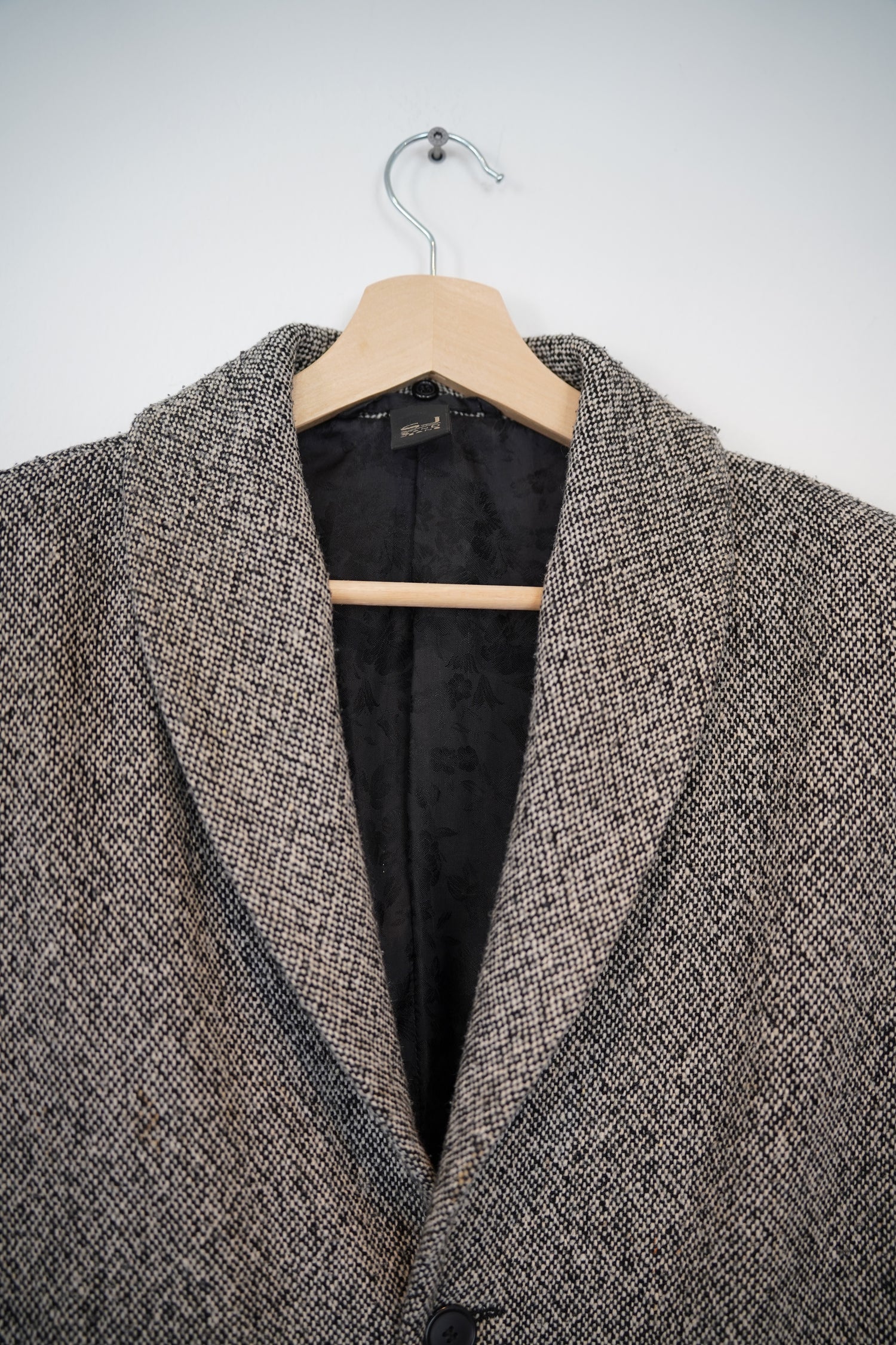 Sand Copenhagen Gray and Black Melange Coat