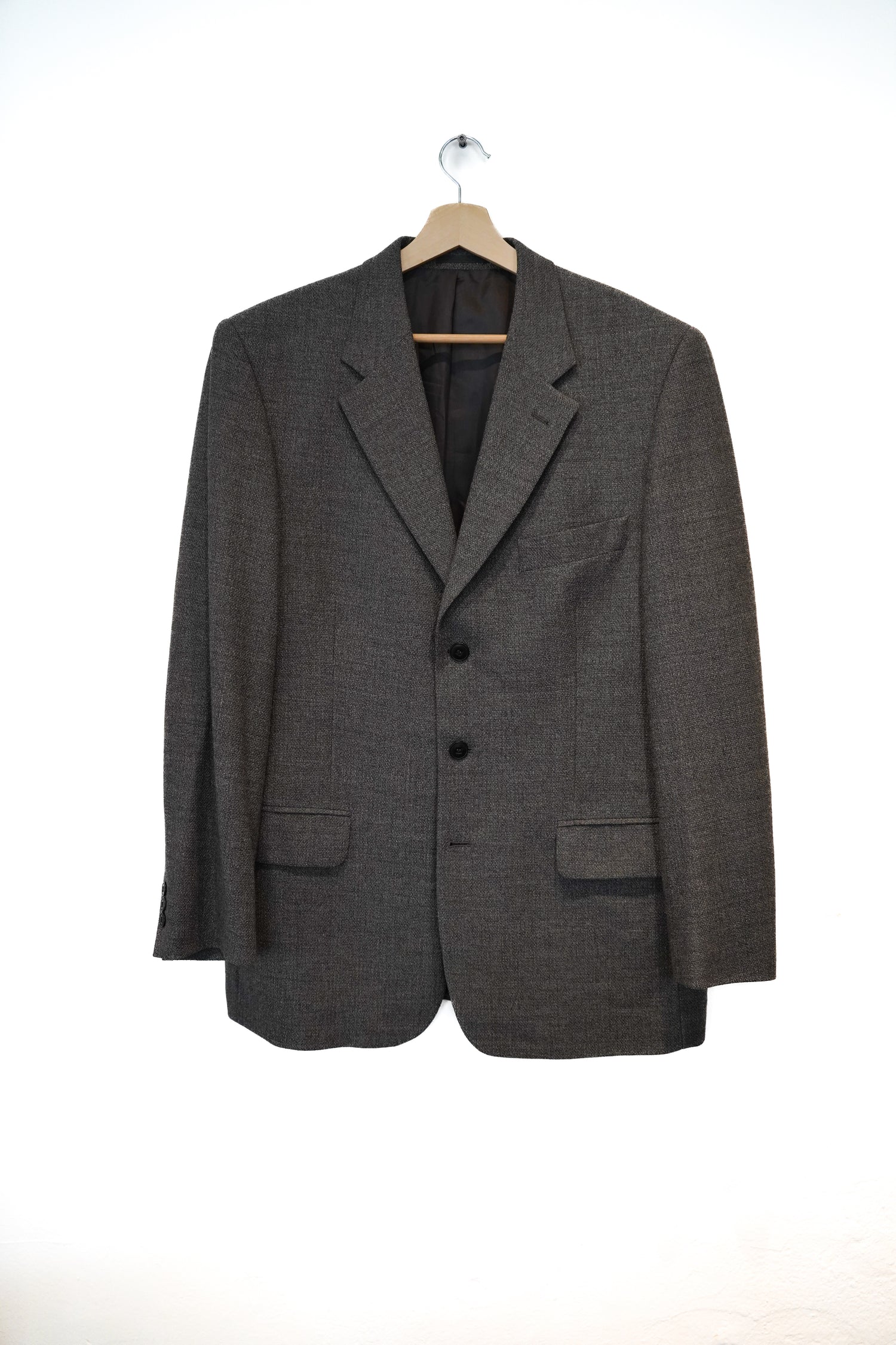 Sand Copenhagen Gray Stretch Virgin Wool Blazer