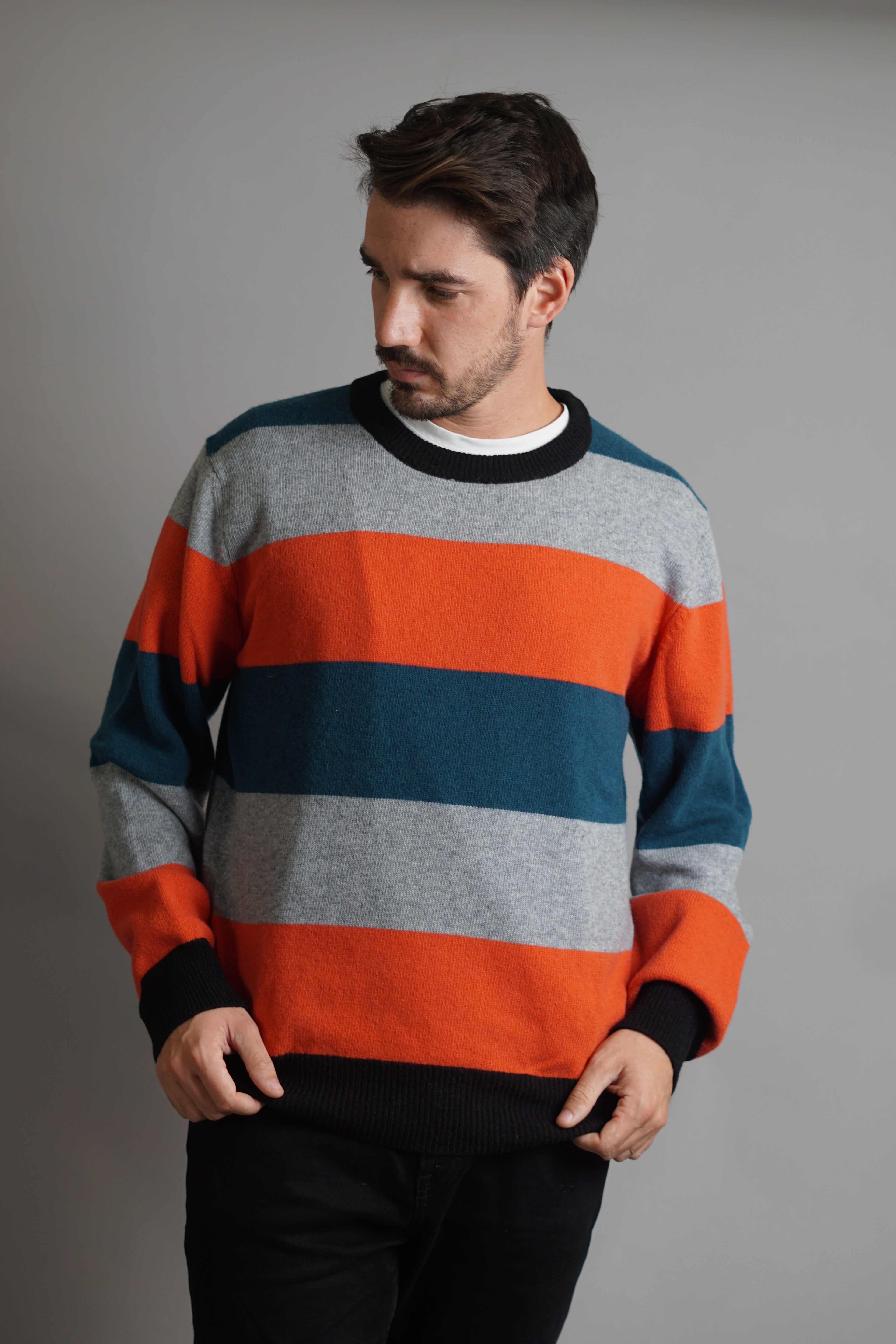 Mads Nørgaard Multicolour Knit O-Neck