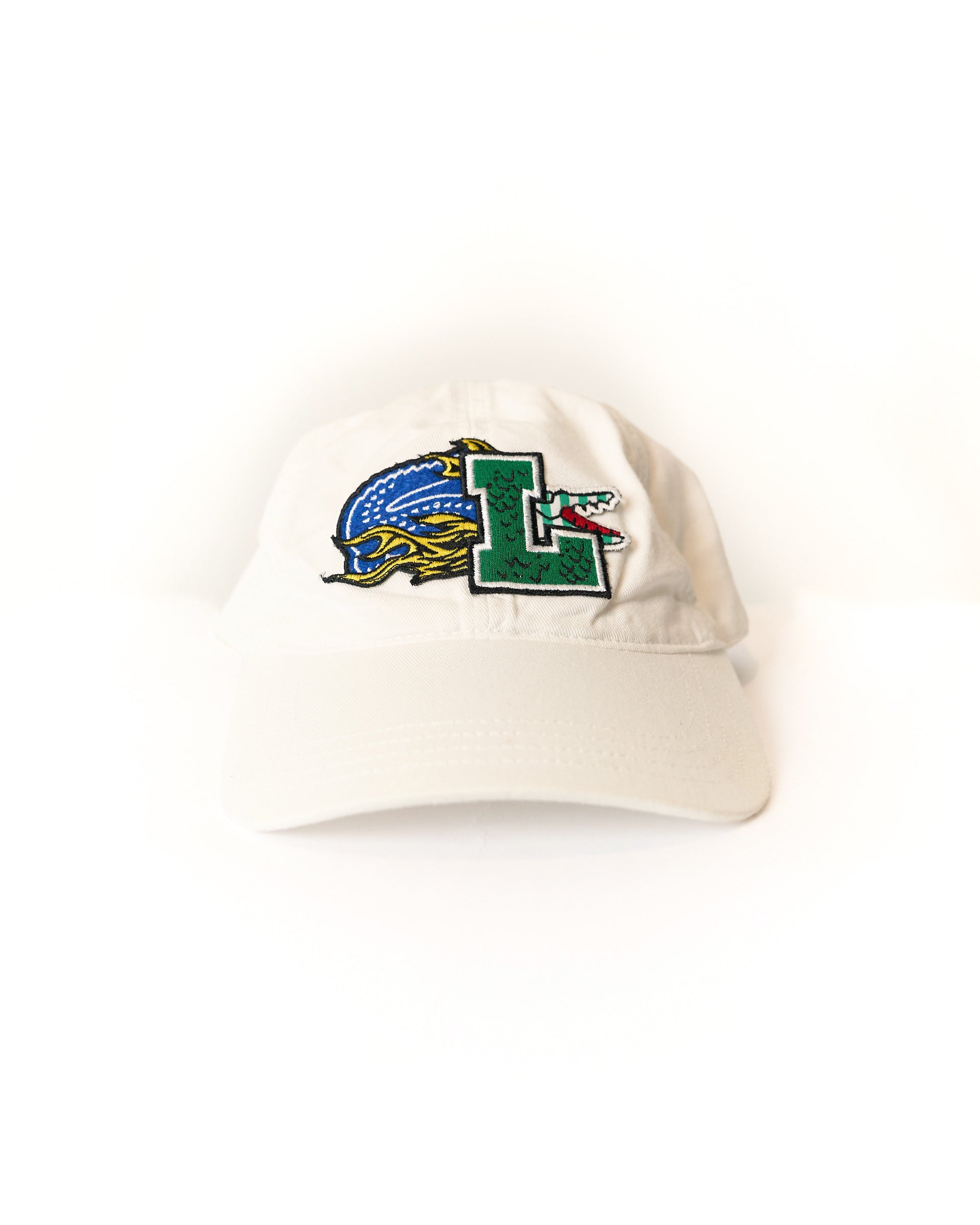 Lacoste White Unisex Cotton Logo Cap