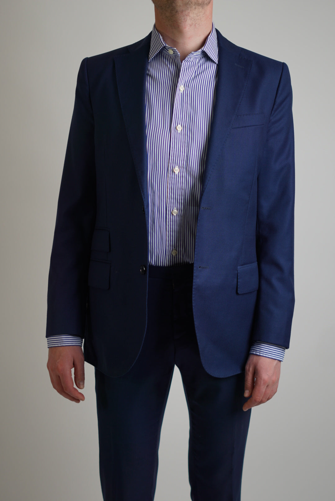 J. Lindeberg Navy Slim Fit Suit