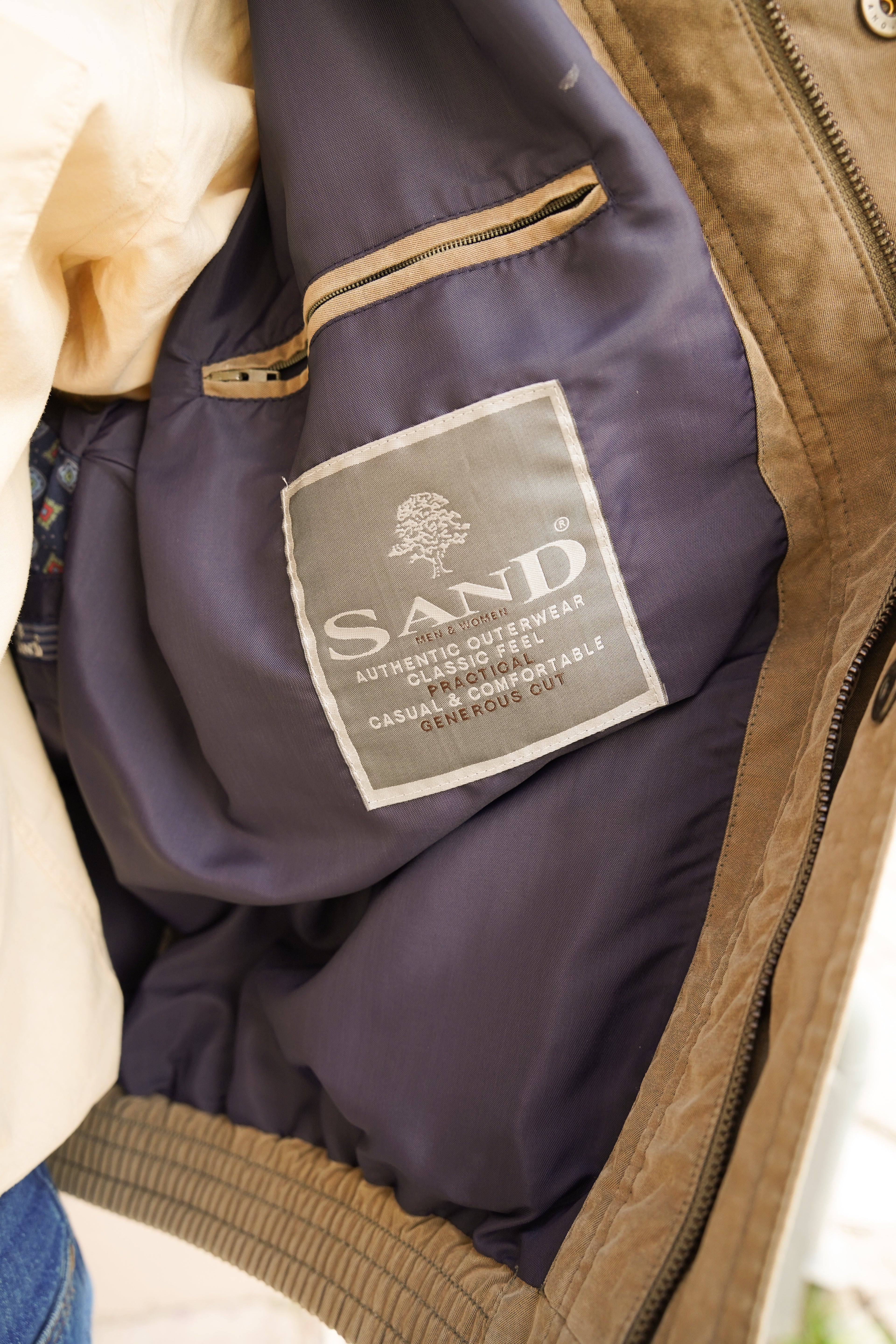 Sand Copenhagen Beige Jacke