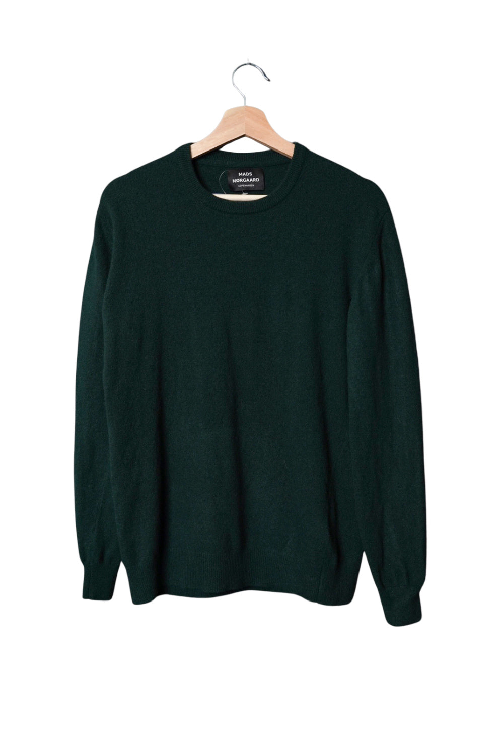 Mads Nørgaard Darkgreen Eco Wool O-neck Knit