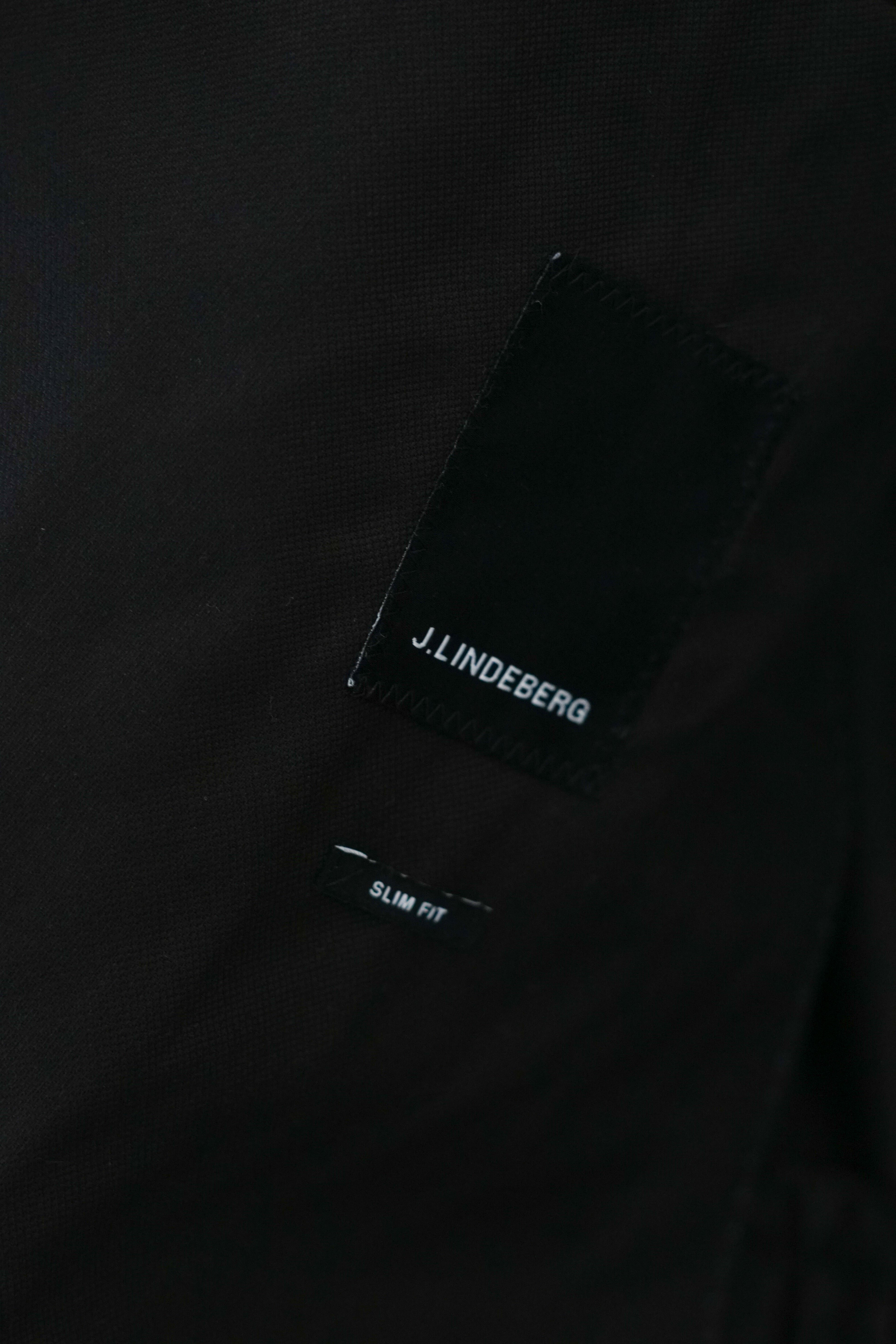 J. Lindeberg Black Gold Button Blazer