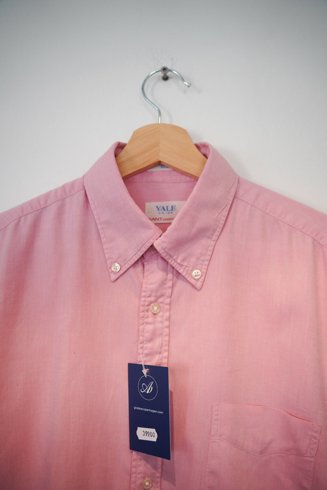Gant Pink Archive Oxford Yale Cotton Shirt