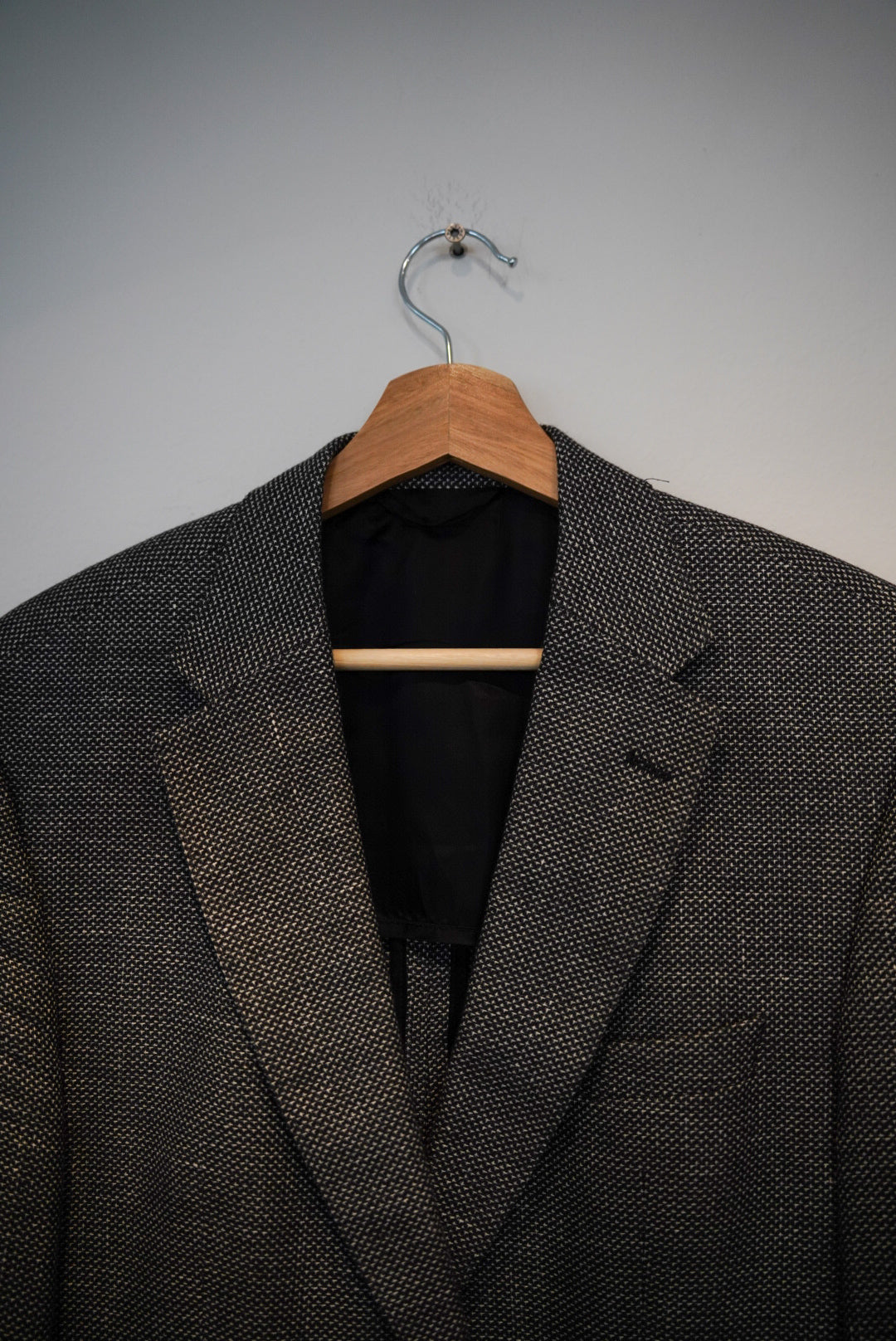 Hugo Boss Melange Albow Patches Wool and Linen Blazer