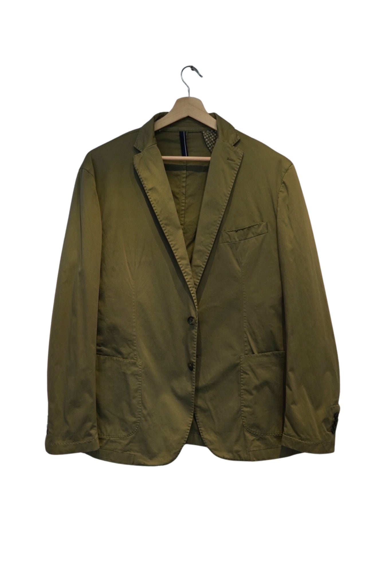 Jerry Key Lightgreen Vintage Cotton Blazer