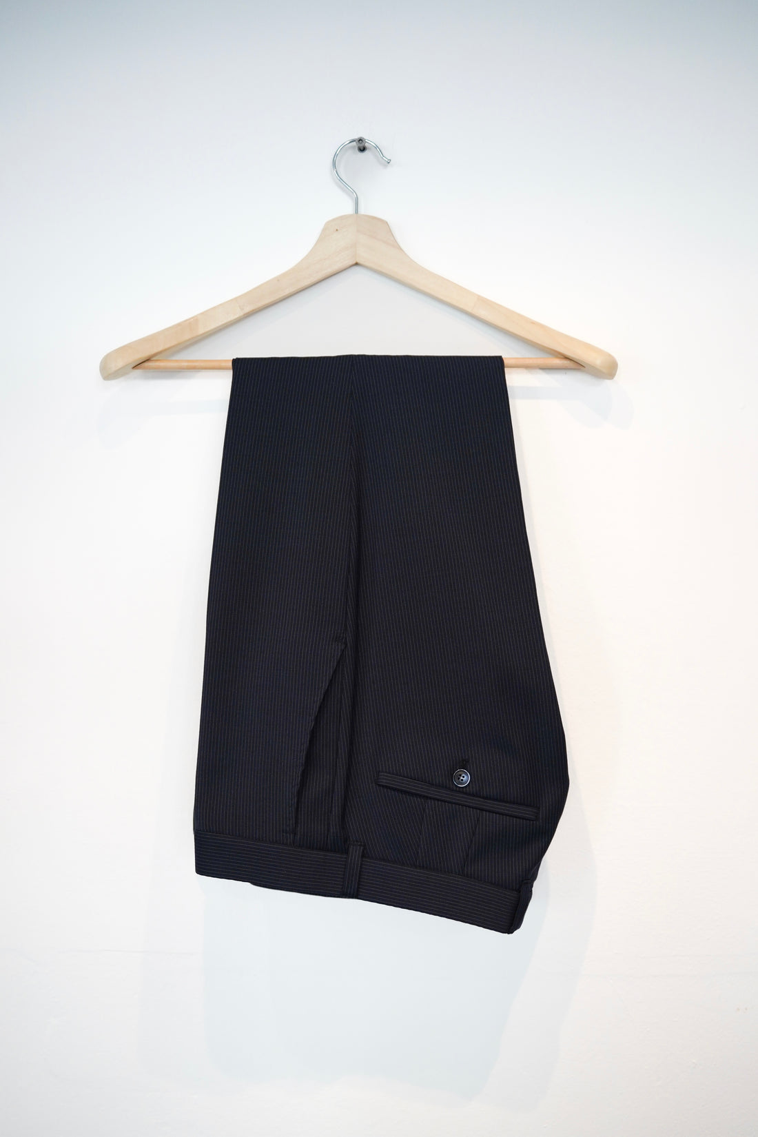 Sunwill Navy Pin Striped Suit