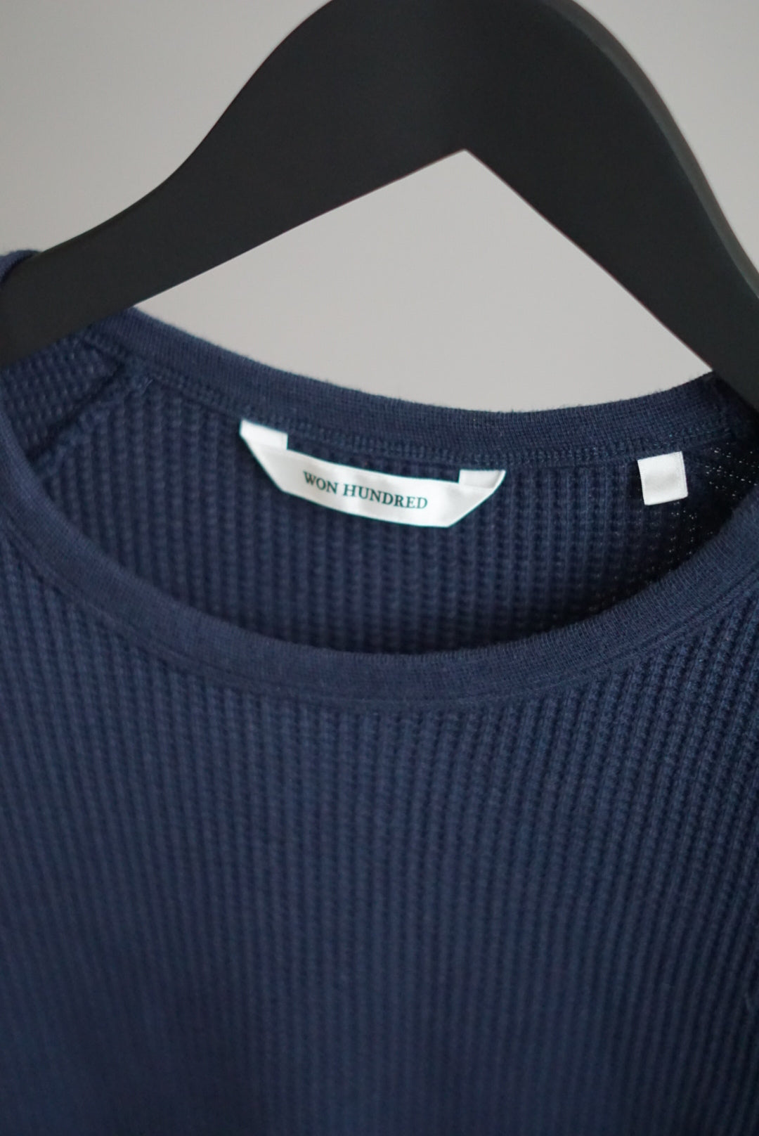 Won Hundred Navy Knit O-Neck