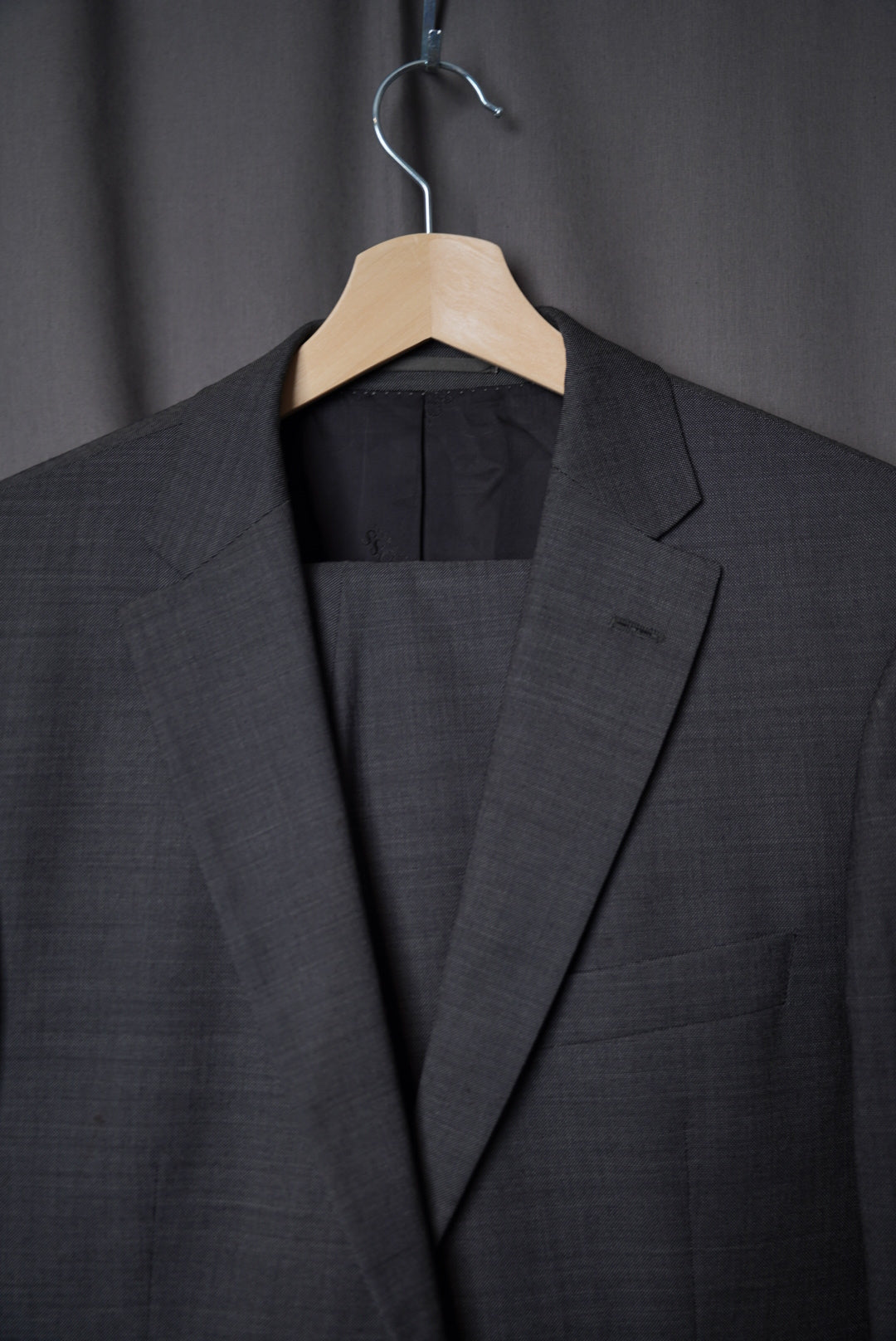 Hugo Boss Grey Super 120 Virgin Wool Suit