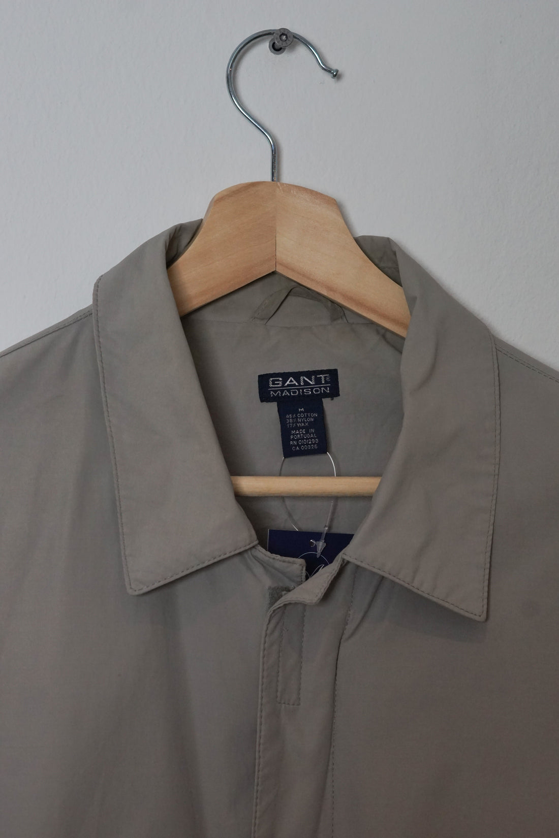 Gant Madison Beige Zip Coat